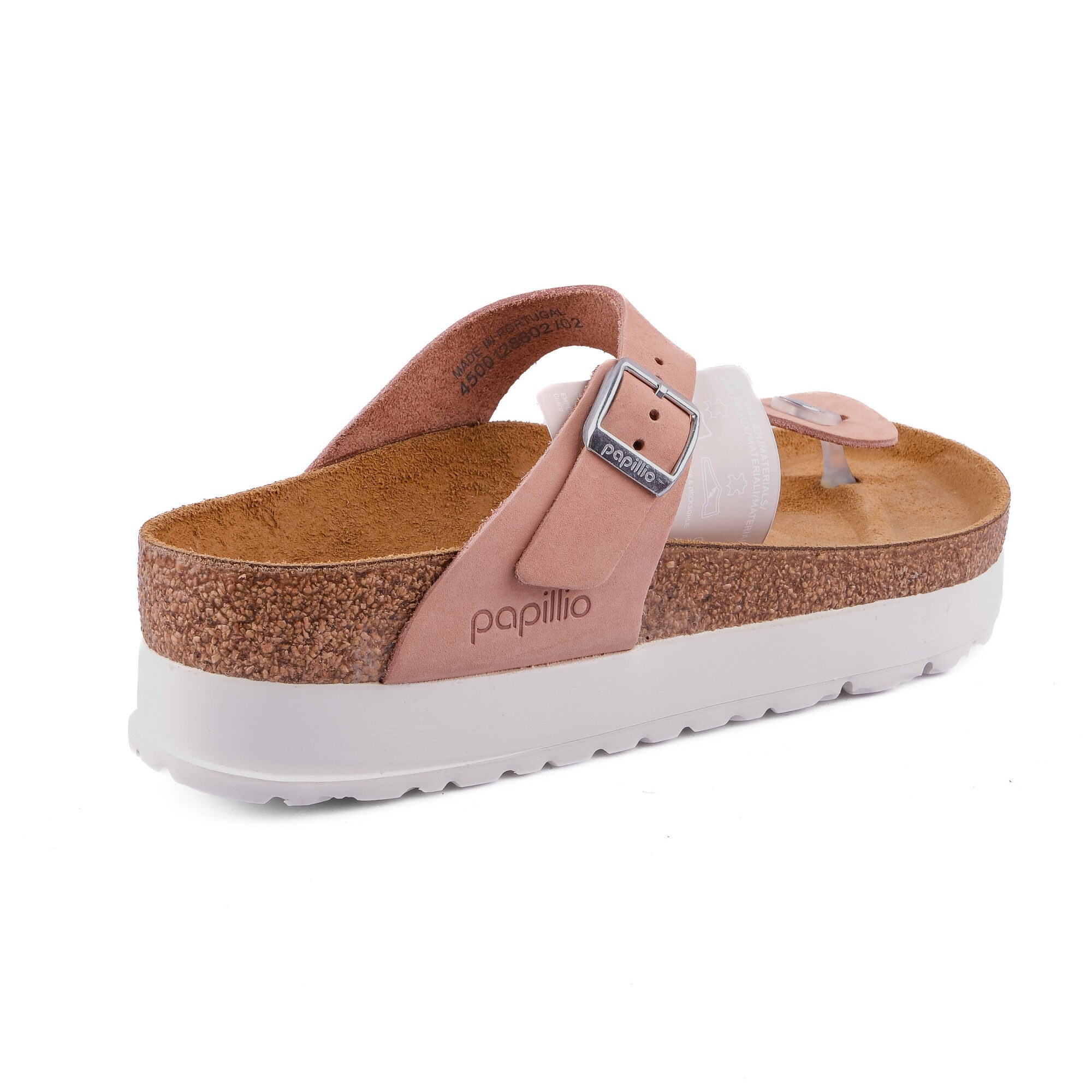 Birkenstock Kadın Parmak Arası Terlik Pap Plex Platrfom Pink Mantar 1026980 SOFT PİNK - Birkenstock