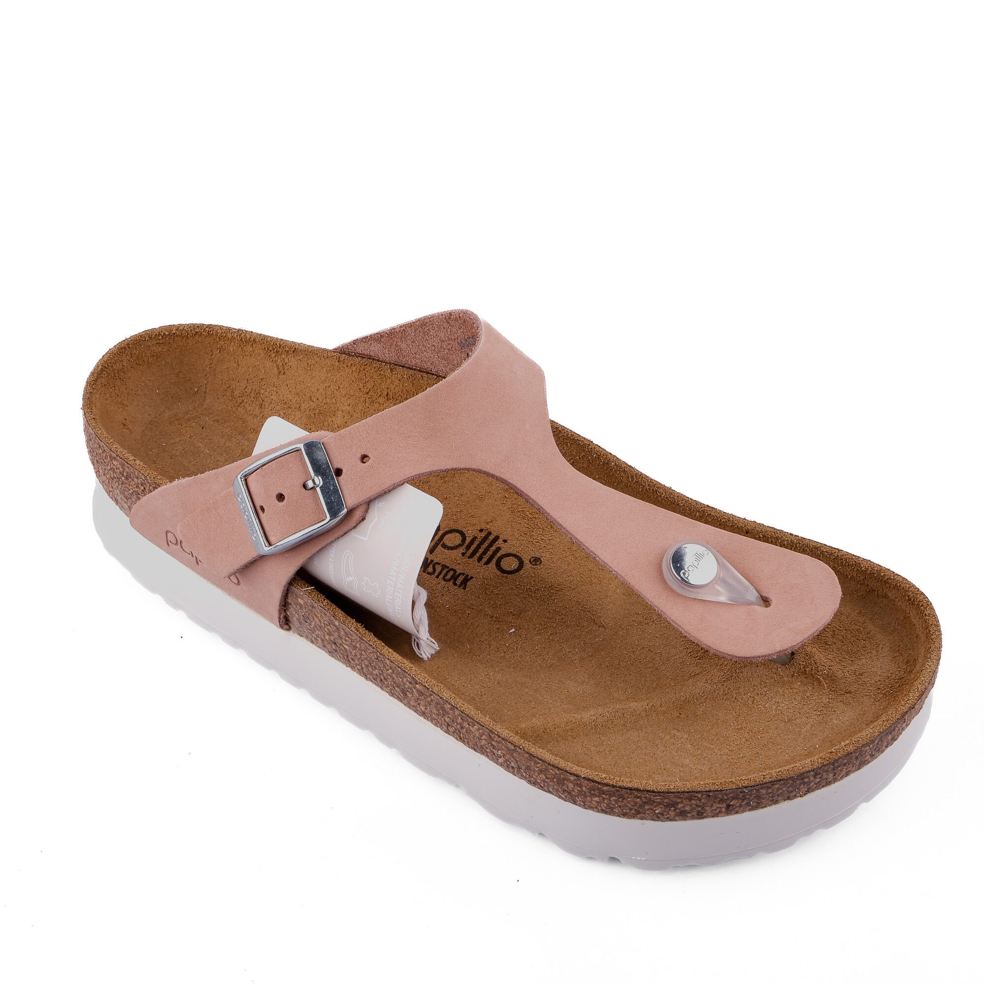 Birkenstock Kadın Parmak Arası Terlik Pap Plex Platrfom Pink Mantar 1026980 SOFT PİNK - Birkenstock