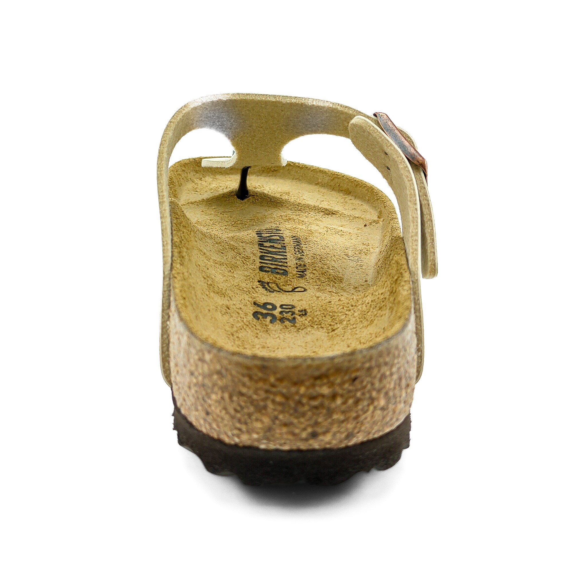 Birkenstock Kadın Parmak Arası Terlik Gizeh Graceful Pearl White Mantar 943871 GRACEFUL PEARL WHITE - Birkenstock