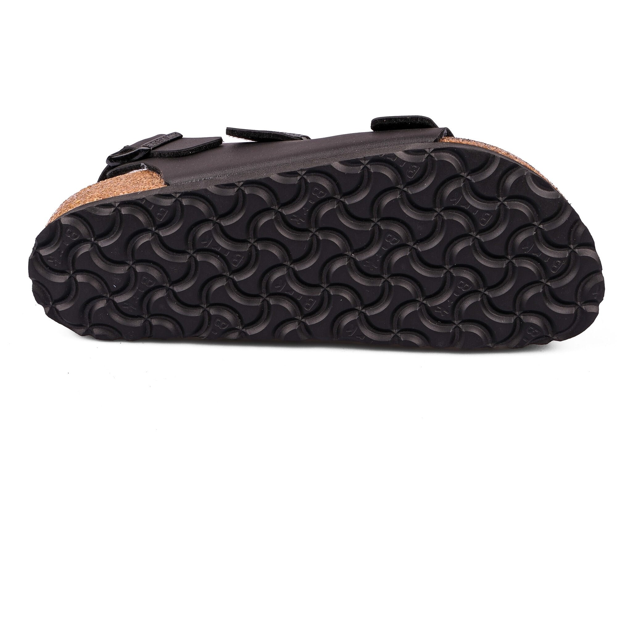 Birkenstock Unisex Çift Bantlı Sandalet Milano Black Mantar 1024998 BLACK - Birkenstock