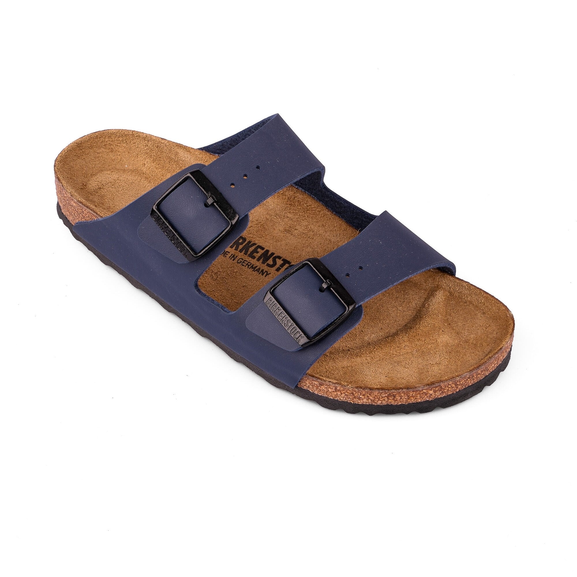 Birkenstock Unisex Çift Bantlı Terlik Arizona Blue Mantar 051753 BLUE - Birkenstock