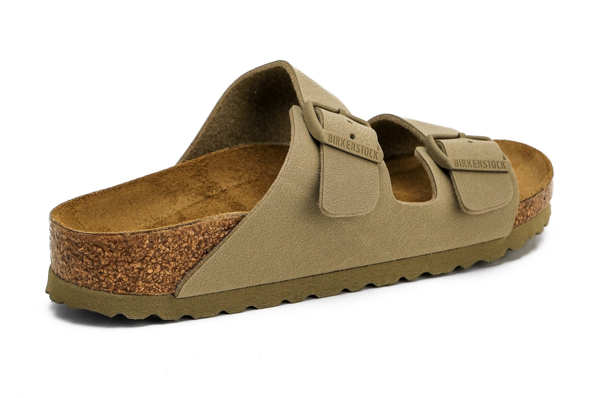 Birkenstock Unisex Çift Bantlı Terlik Arizona Faded Khaki Mantar 1027697 FADED KHAKİ - Birkenstock