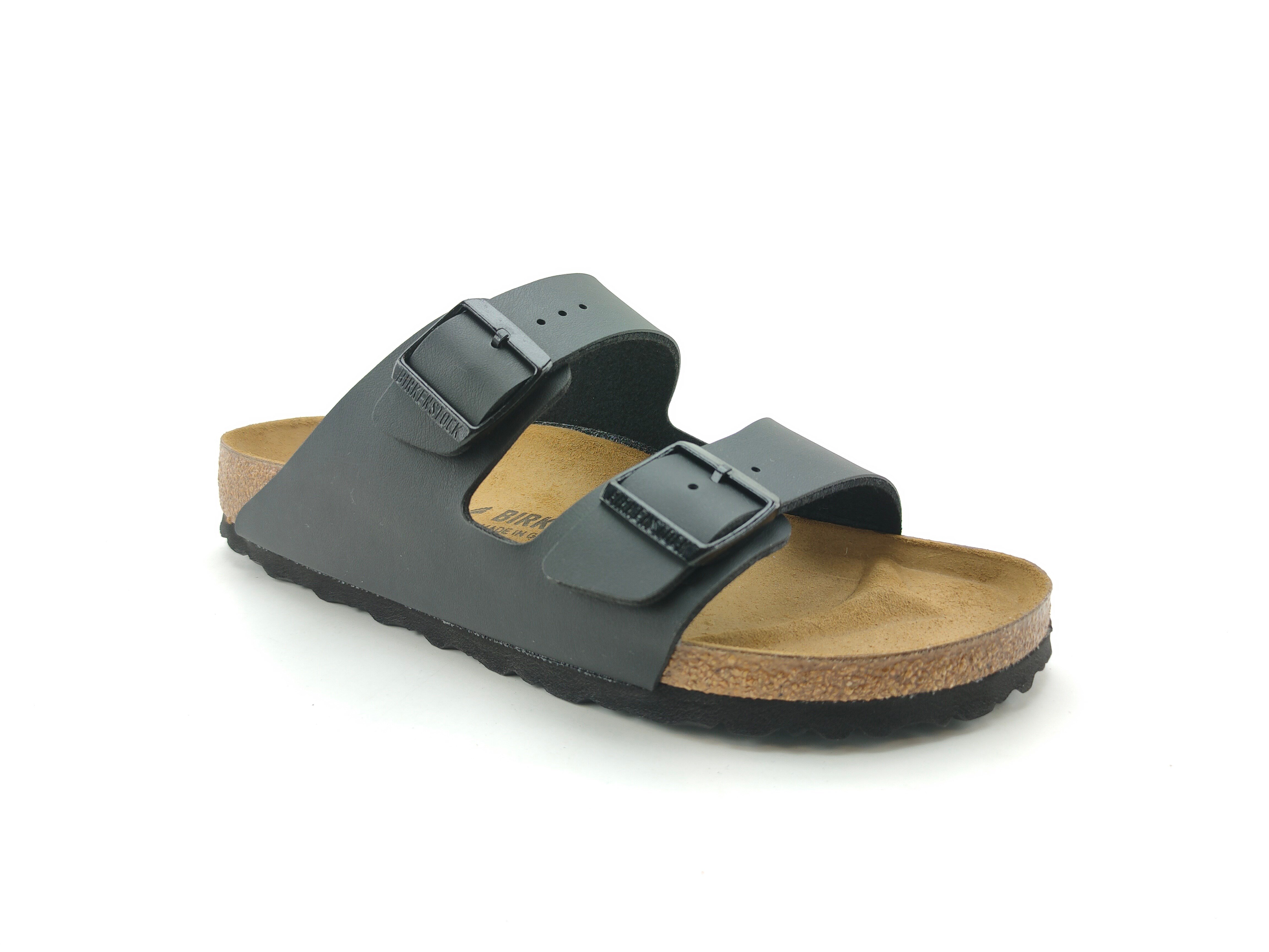 Birkenstock Unisex Çift Bantlı Terlik Arizona Black Mantar 51793 BLACK - Birkenstock
