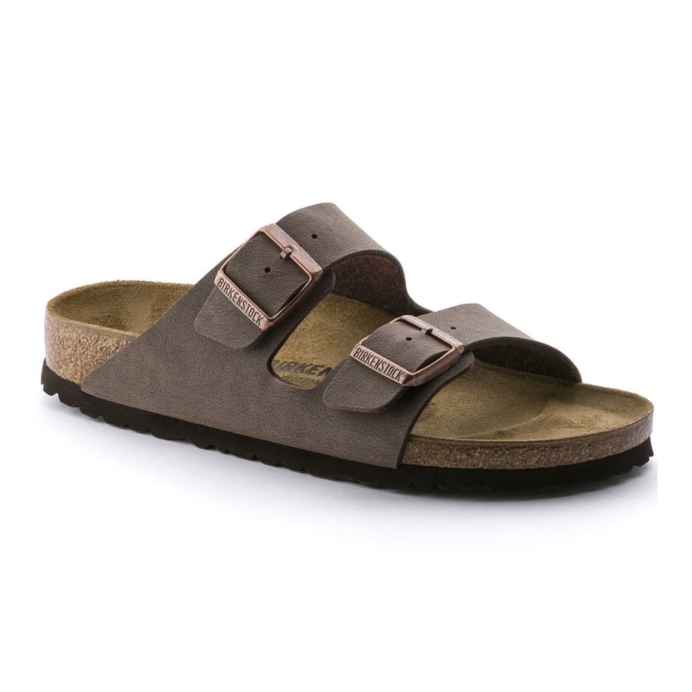 Birkenstock Unisex Çift Bantlı Terlik Arizona Mocca Mantar 151183 MOCCA - Birkenstock
