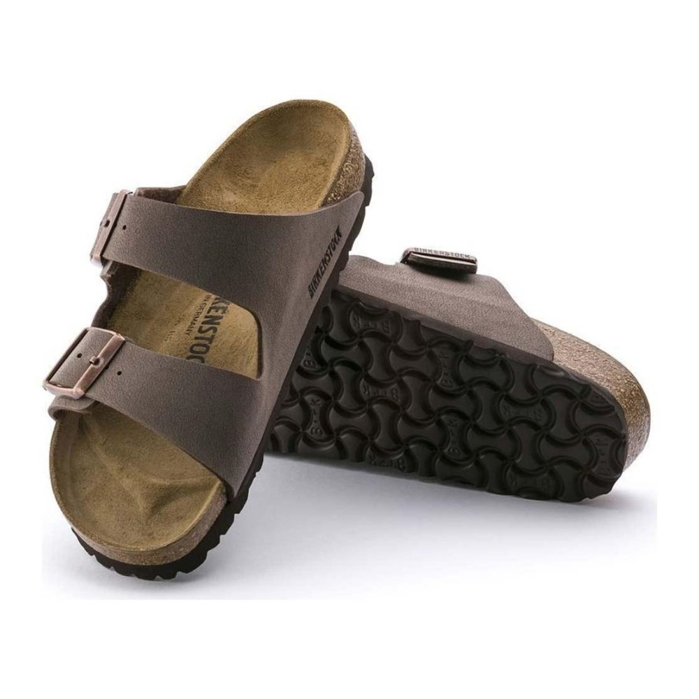 Birkenstock Unisex Çift Bantlı Terlik Arizona Mocca Mantar 151183 MOCCA - Birkenstock