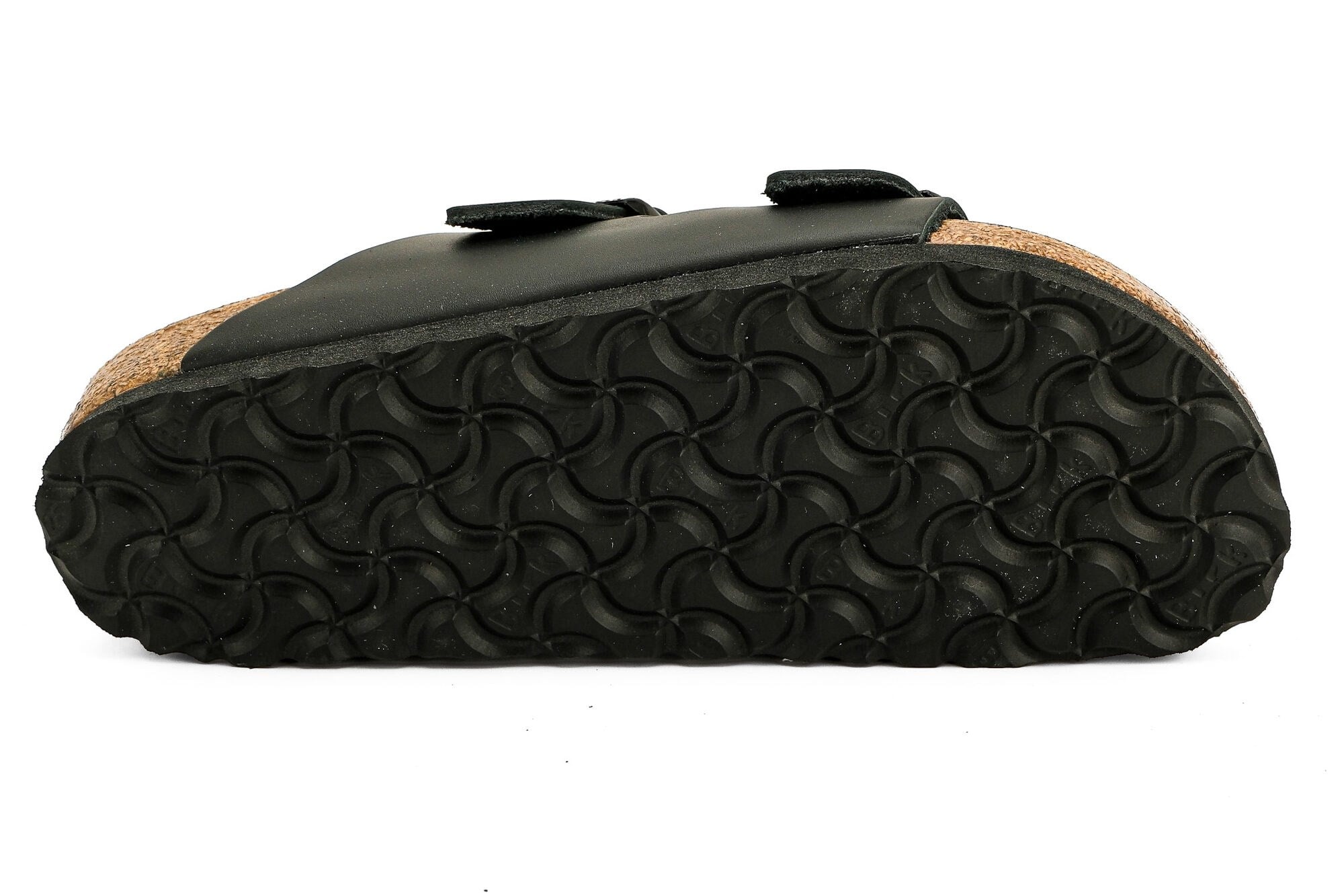 Birkenstock Unisex Çift Bantlı Terlik Arizona Black Mantar Deri 51193 BLACK - Birkenstock