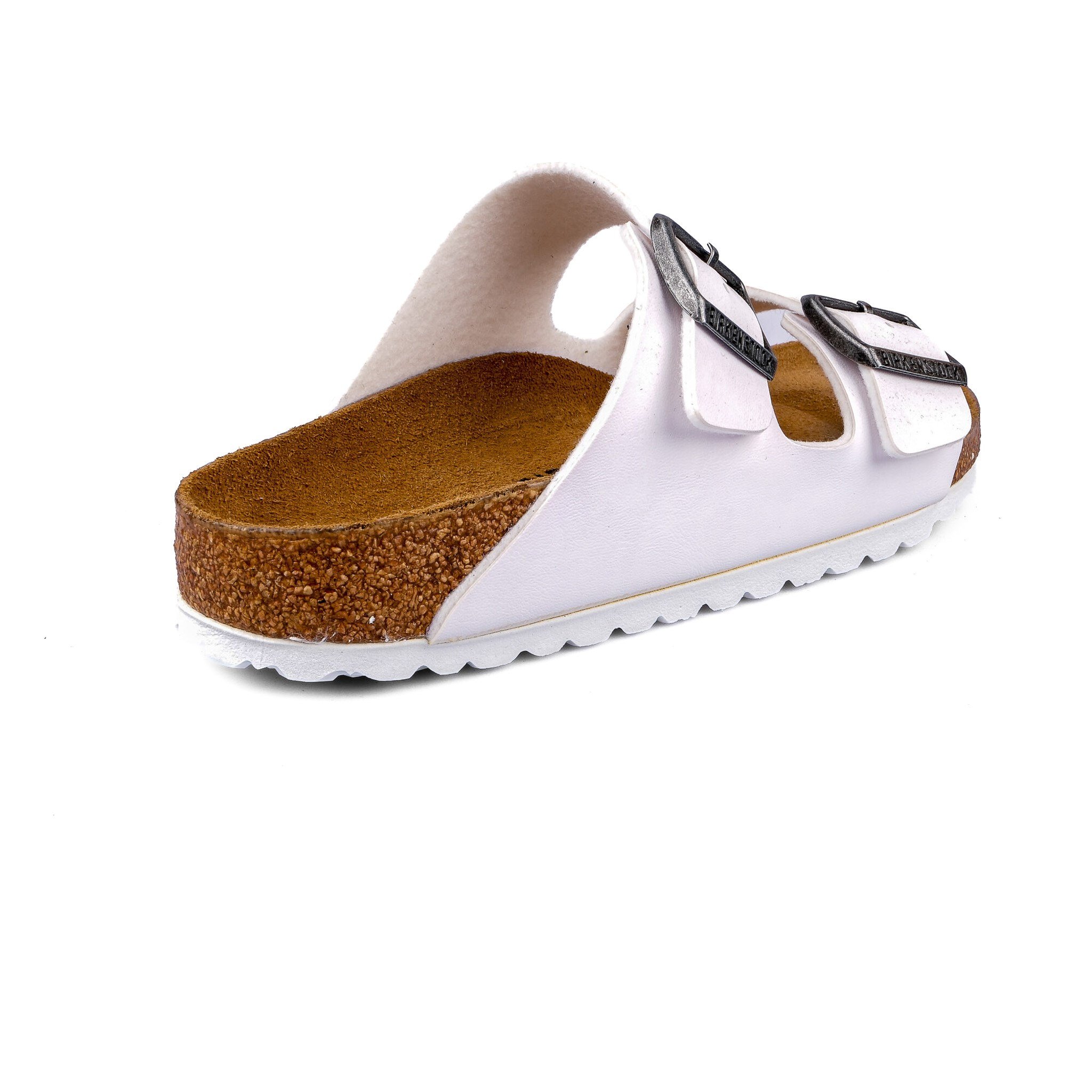 Birkenstock Unisex Çift Bantlı Terlik Arizona White Mantar 0552683 WHİTE - Birkenstock