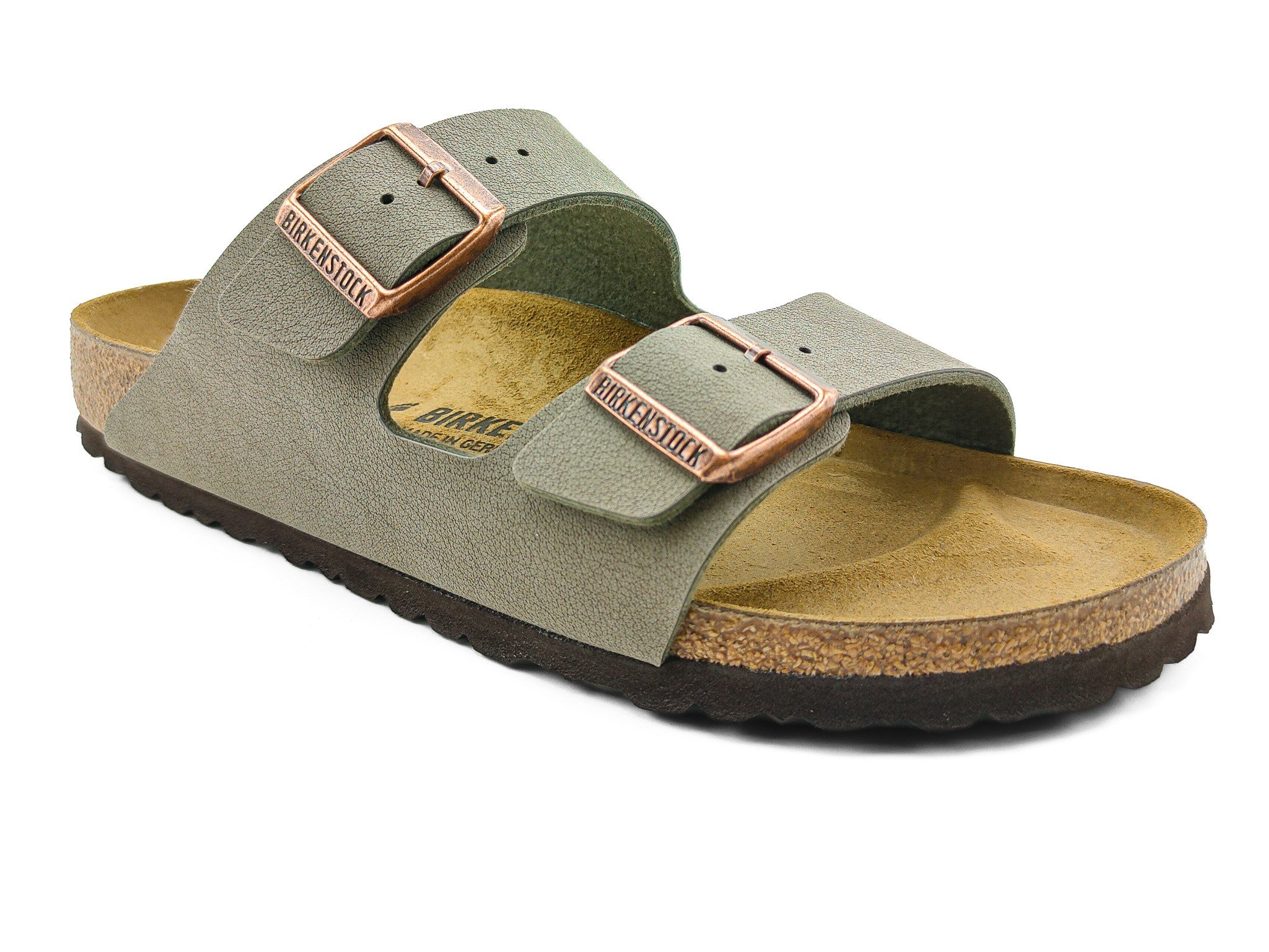 Birkenstock Unisex Çift Bantlı Terlik Arizona Stone Mantar 151213 STONE - Birkenstock