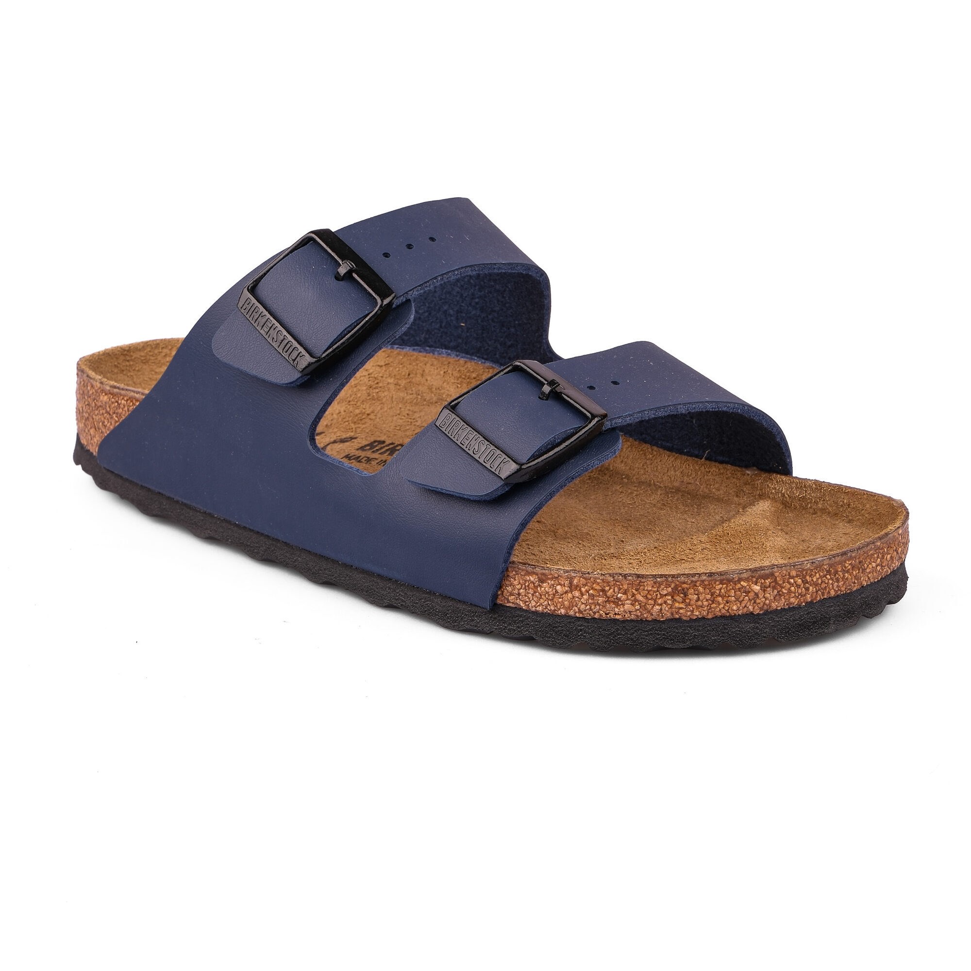 Birkenstock Unisex Çift Bantlı Terlik Arizona Blue Mantar 051753 BLUE - Birkenstock