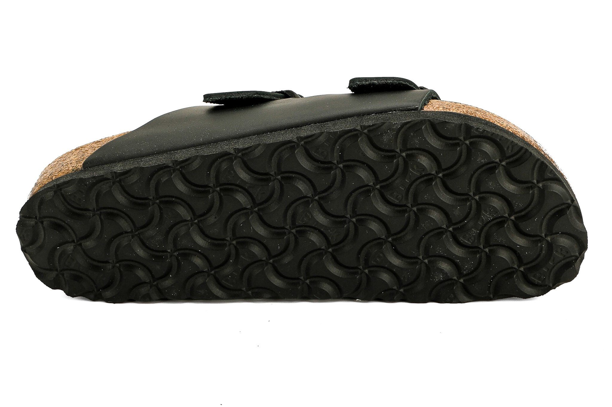Birkenstock Unisex Çift Bantlı Terlik Arizona Black Mantar Deri 51193 BLACK - Birkenstock