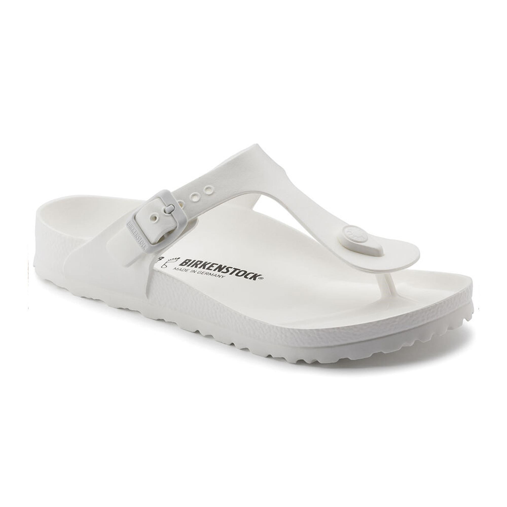 Birkenstock Unisex Parmak Arası Beyaz Terlik Gizeh Eva 128221 WHITE - Birkenstock