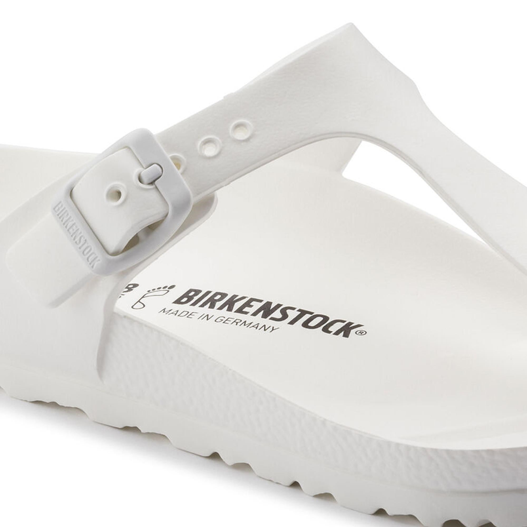 Birkenstock Unisex Parmak Arası Beyaz Terlik Gizeh Eva 128221 WHITE - Birkenstock