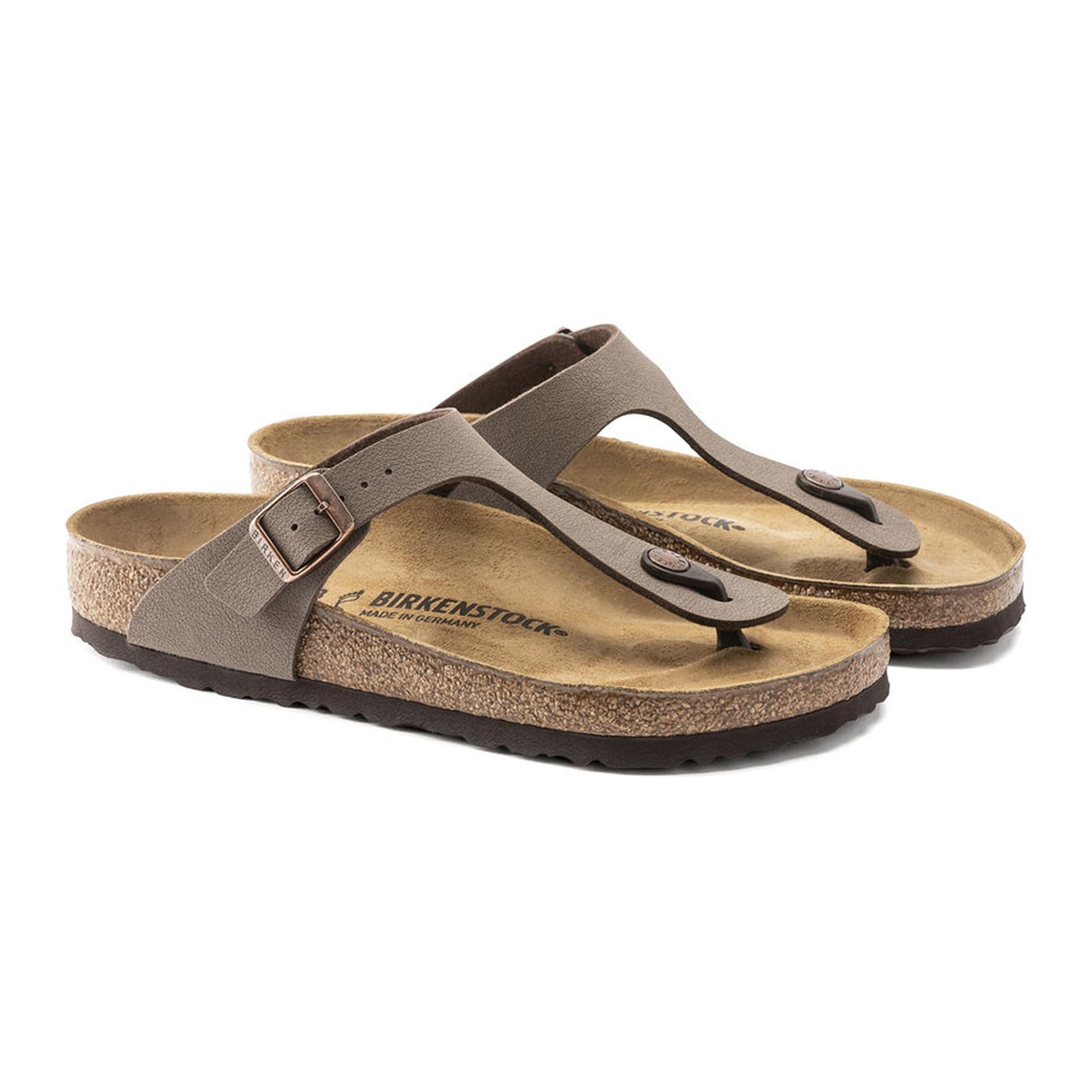 Birkenstock Unisex Parmak Arası Terlik Gizeh Mocca Mantar 43751 MOCCA - Birkenstock