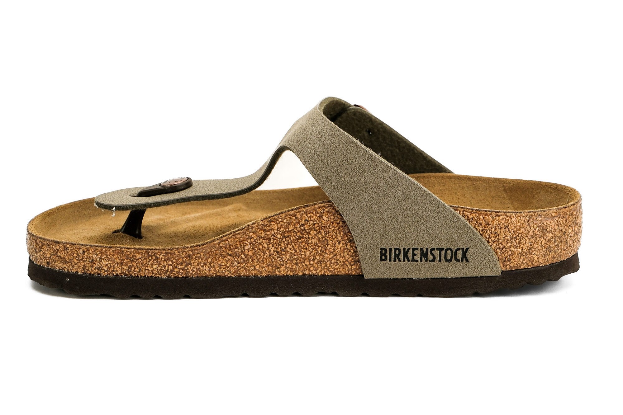 Birkenstock Unisex Parmak Arası Terlik Gizeh Stone Mantar 43391 STONE - Birkenstock