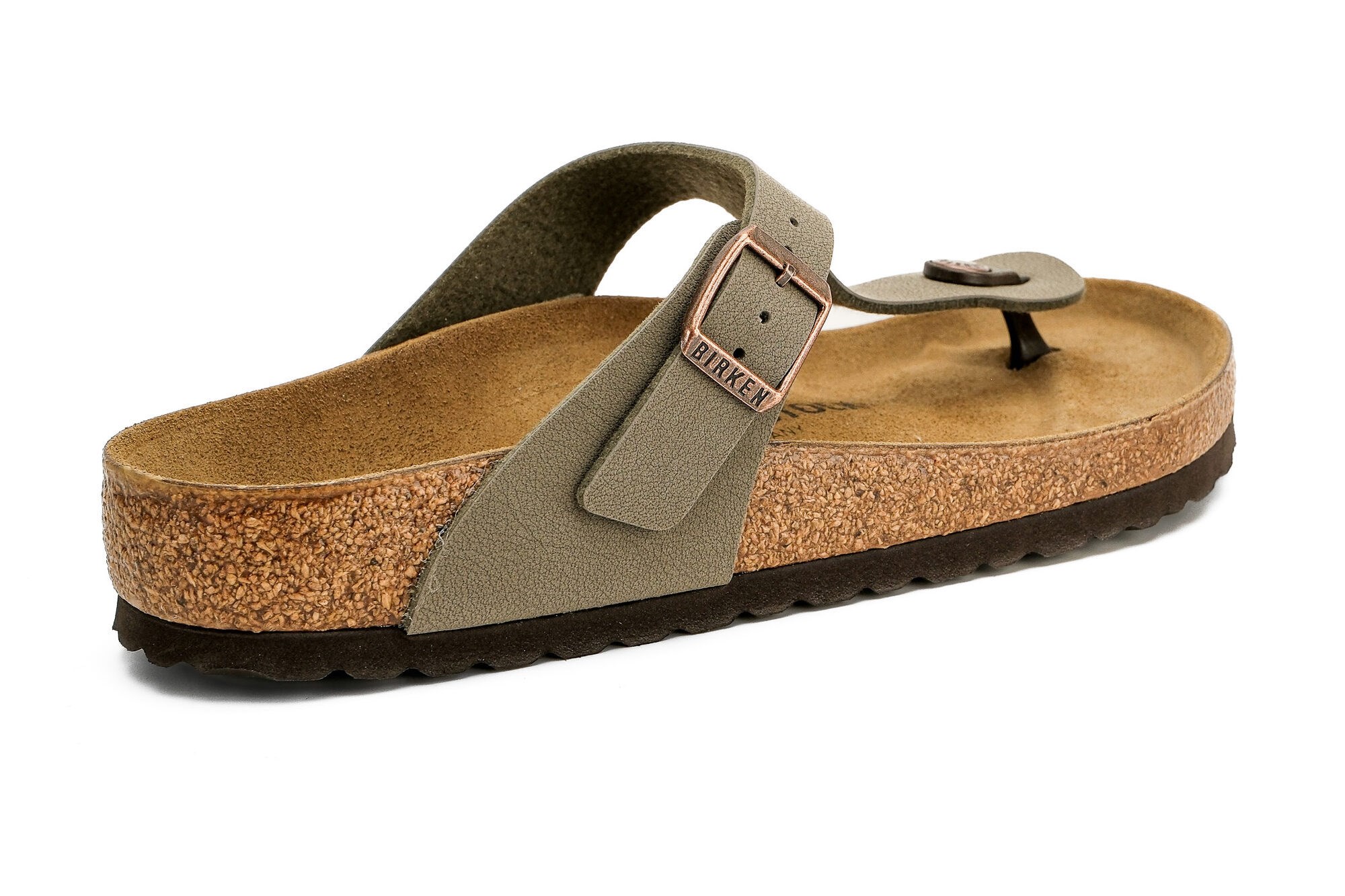 Birkenstock Unisex Parmak Arası Terlik Gizeh Stone Mantar 43391 STONE - Birkenstock