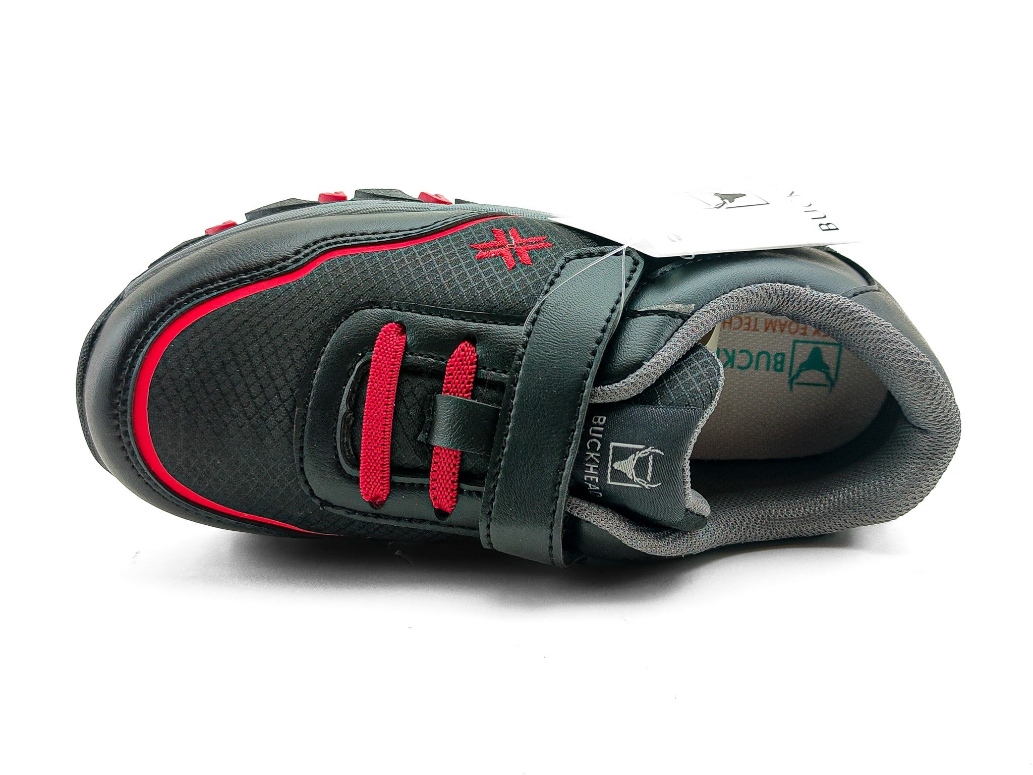 Buckhead Çocuk Benny Spor Ayakkabı 4260 BLACK-RED - Buckhead
