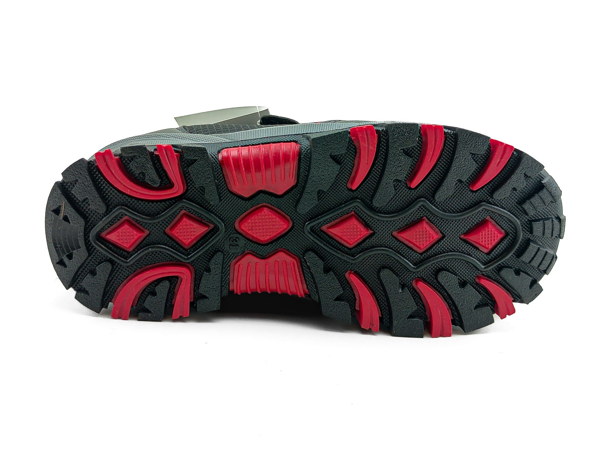 Buckhead Çocuk Benny Spor Ayakkabı 4260 BLACK-RED - Buckhead