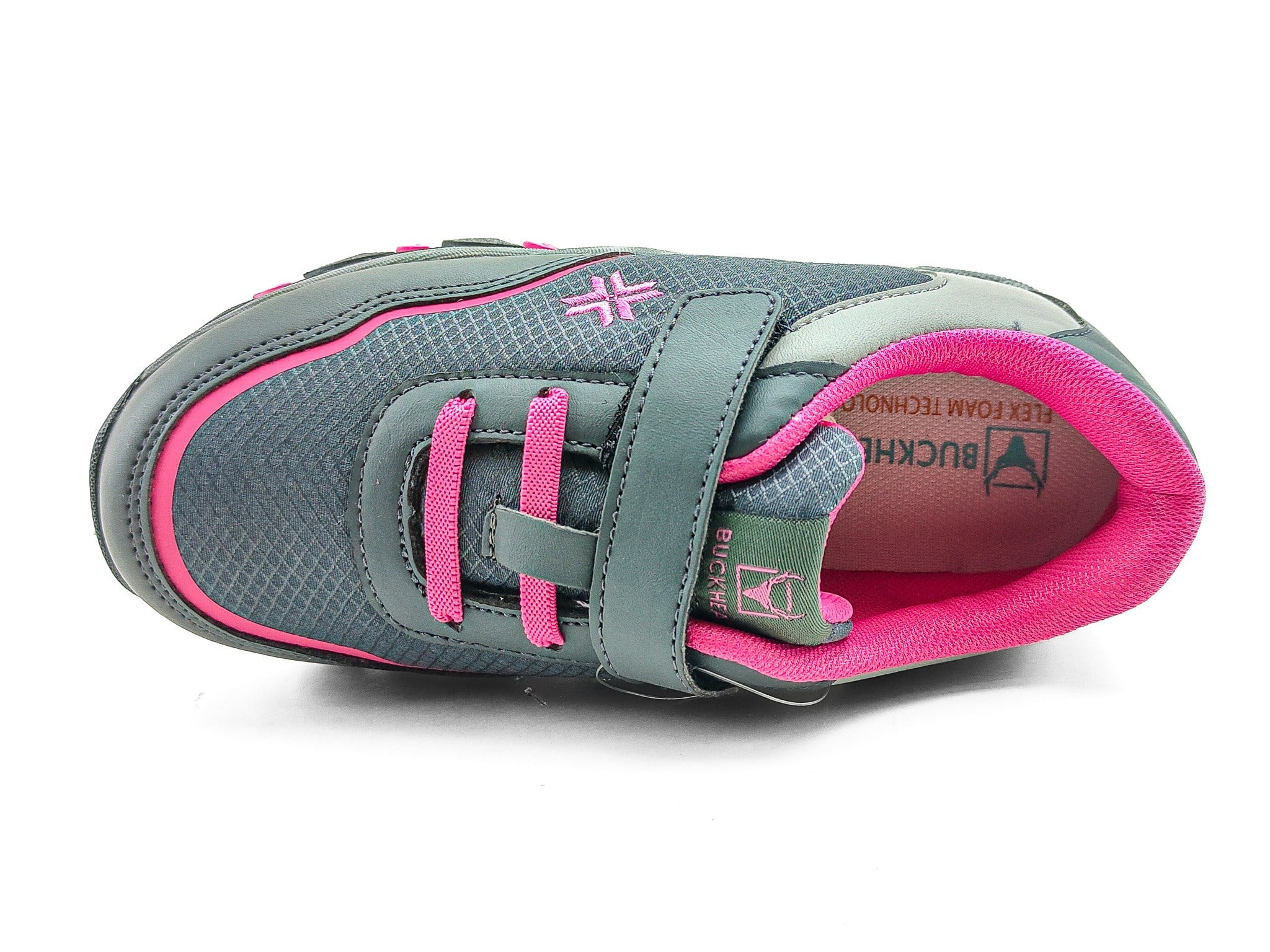 Buckhead Çocuk Benny Spor Ayakkabı 4260 GREY-FUCHSIA - Buckhead
