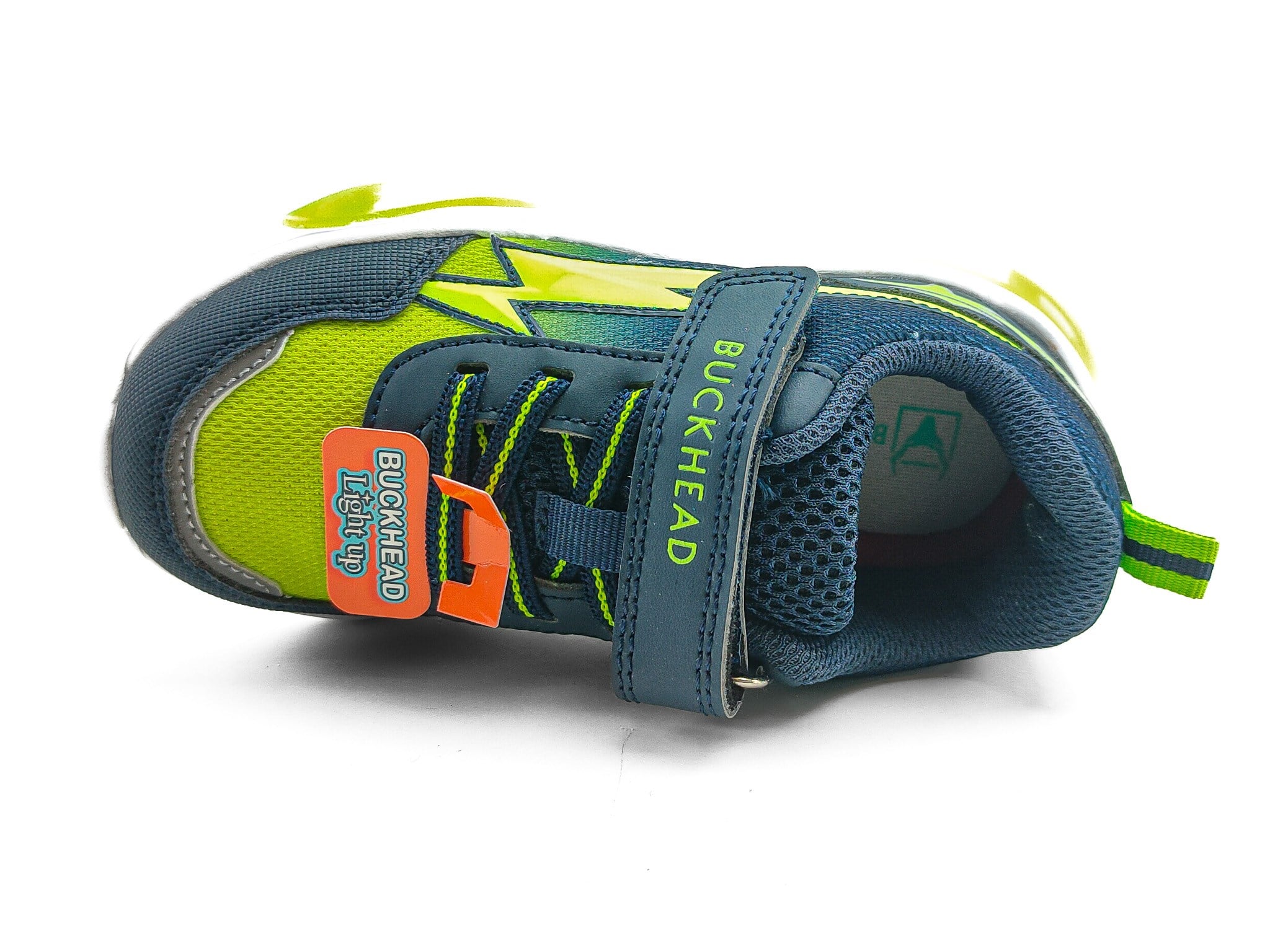 Buckhead Çocuk Işıklı Spor Ayakkabı Cyrus 3022 NAVY / GREEN - Buckhead