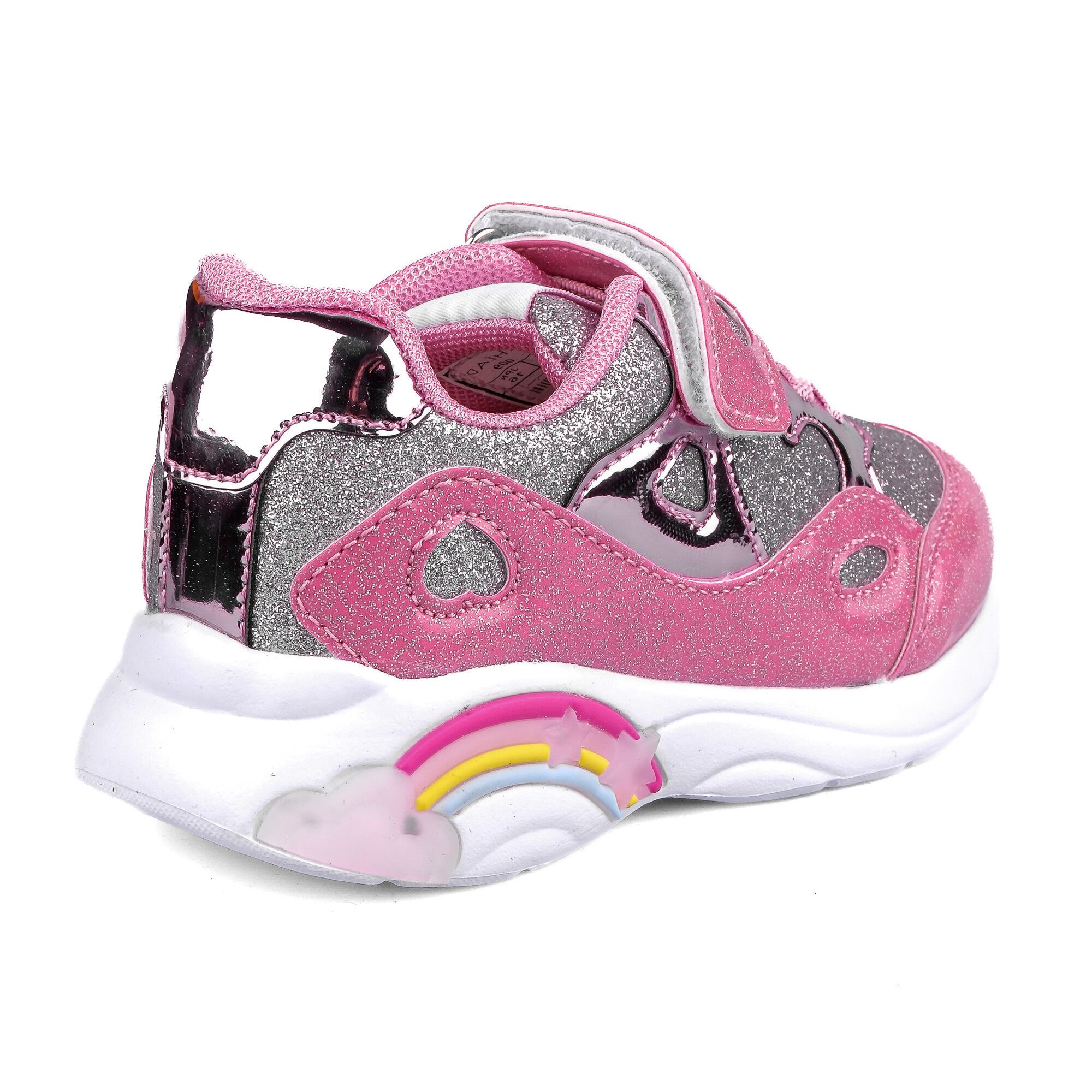 Buckhead Çocuk Işıklı Spor Ayakkabı Diana 4348 PEMBE LOVE - Buckhead