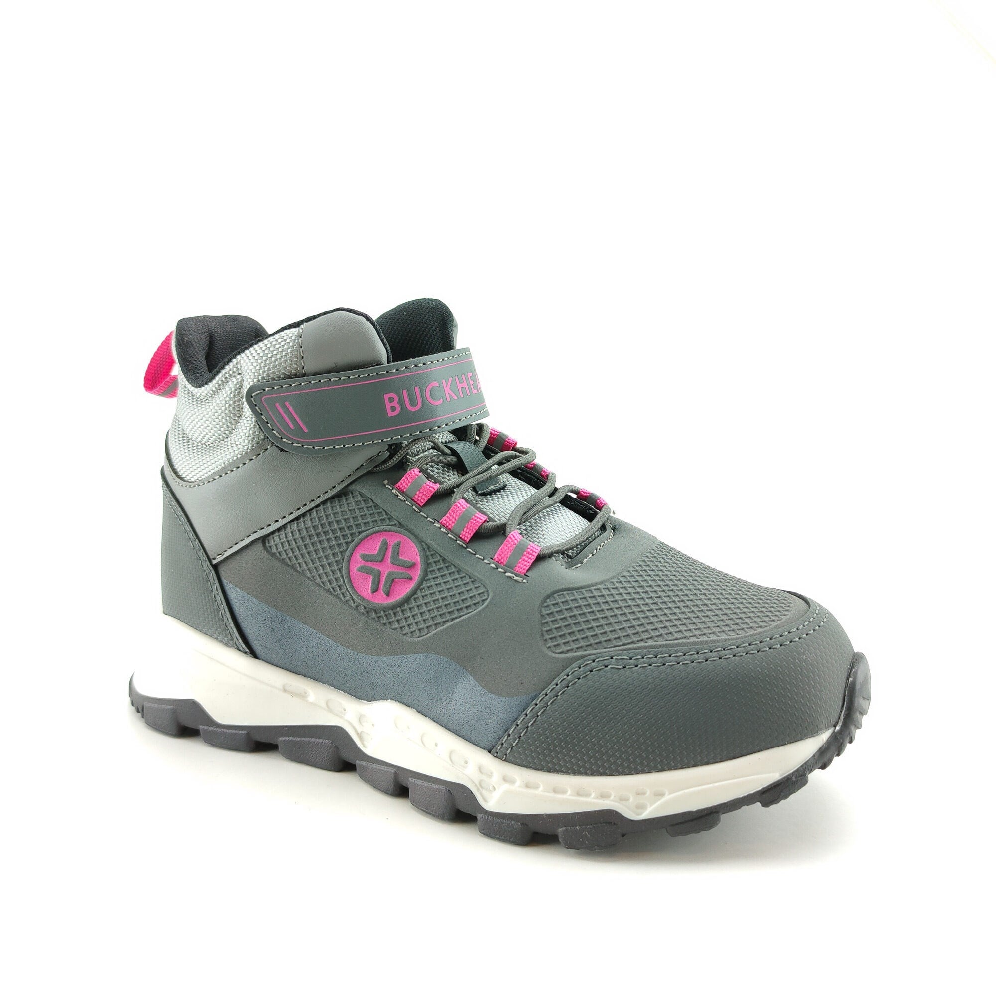 Buckhead Çocuk Spor Bot 4078 GREY-FUCHSIA - Buckhead