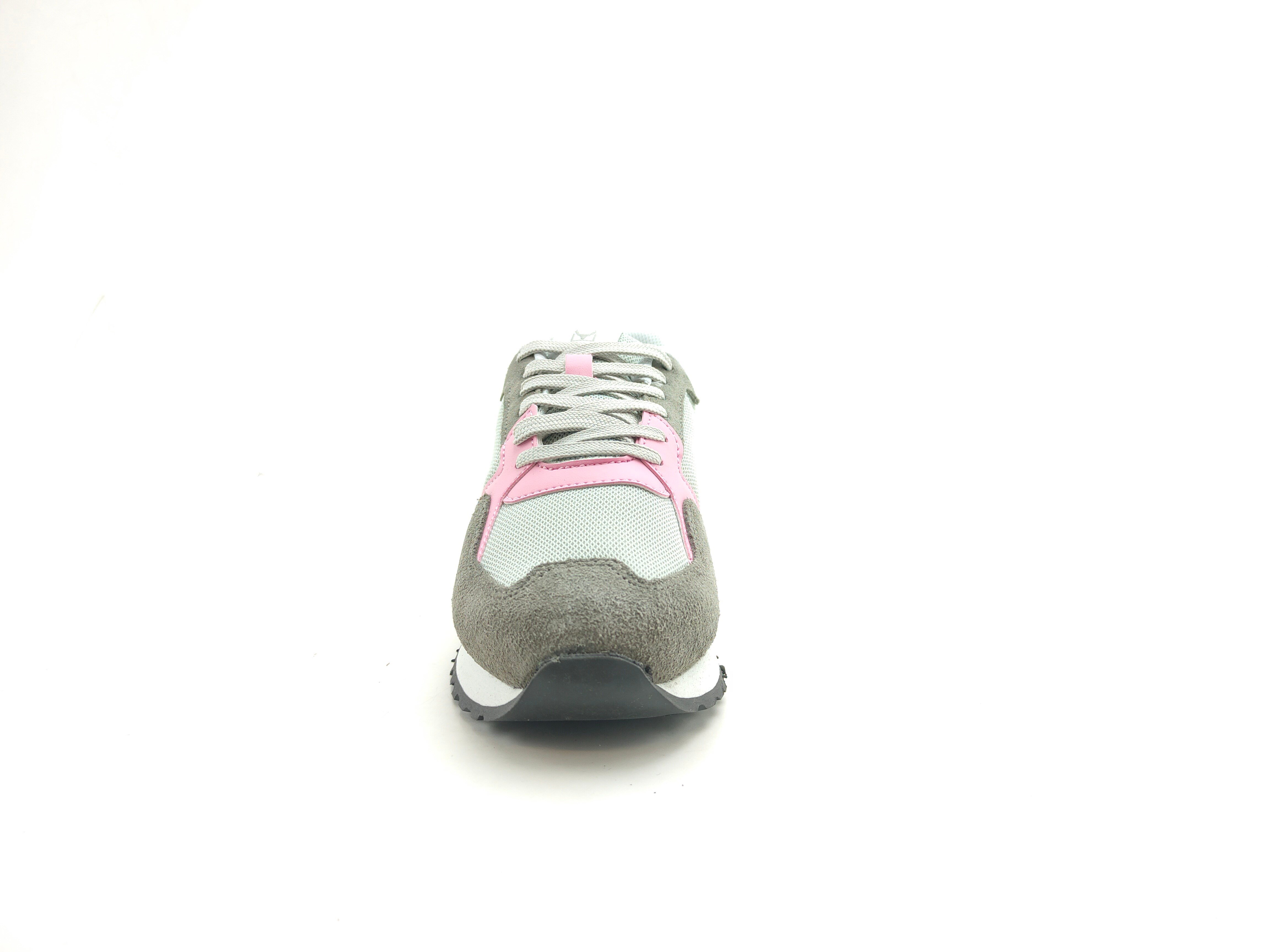 Buckhead Spor Kadın Ayakkabı Fundamental 4021 GRİ - PEMBE - Buckhead