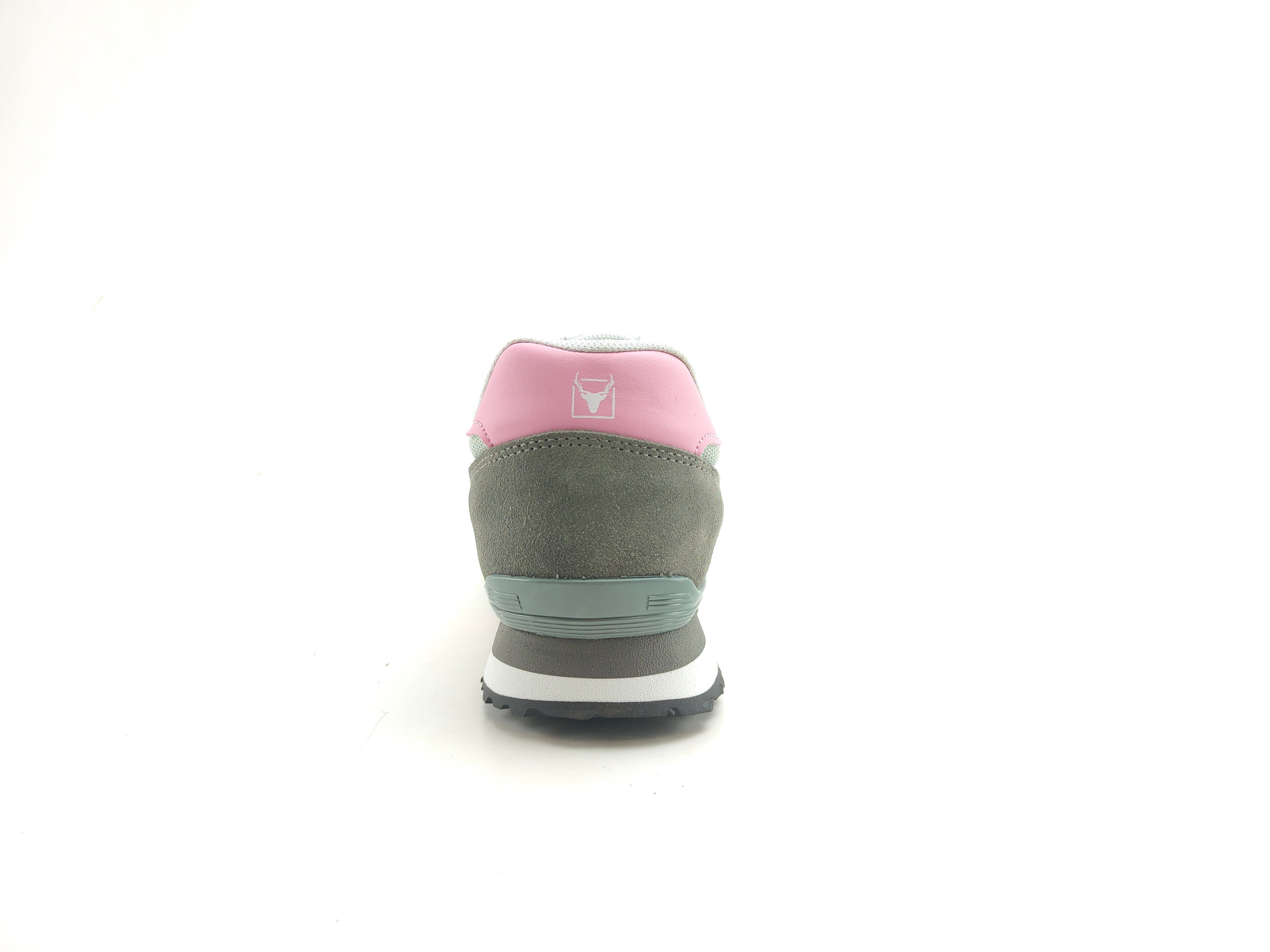 Buckhead Spor Kadın Ayakkabı Fundamental 4021 GRİ - PEMBE - Buckhead