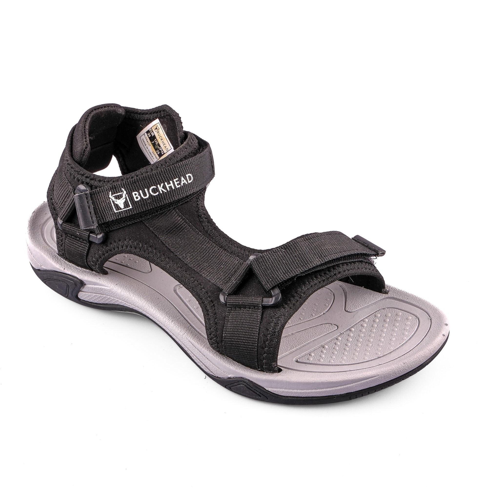 Buckhead Spor Sandalet Unisex 4117 Hıky SİYAH - Buckhead