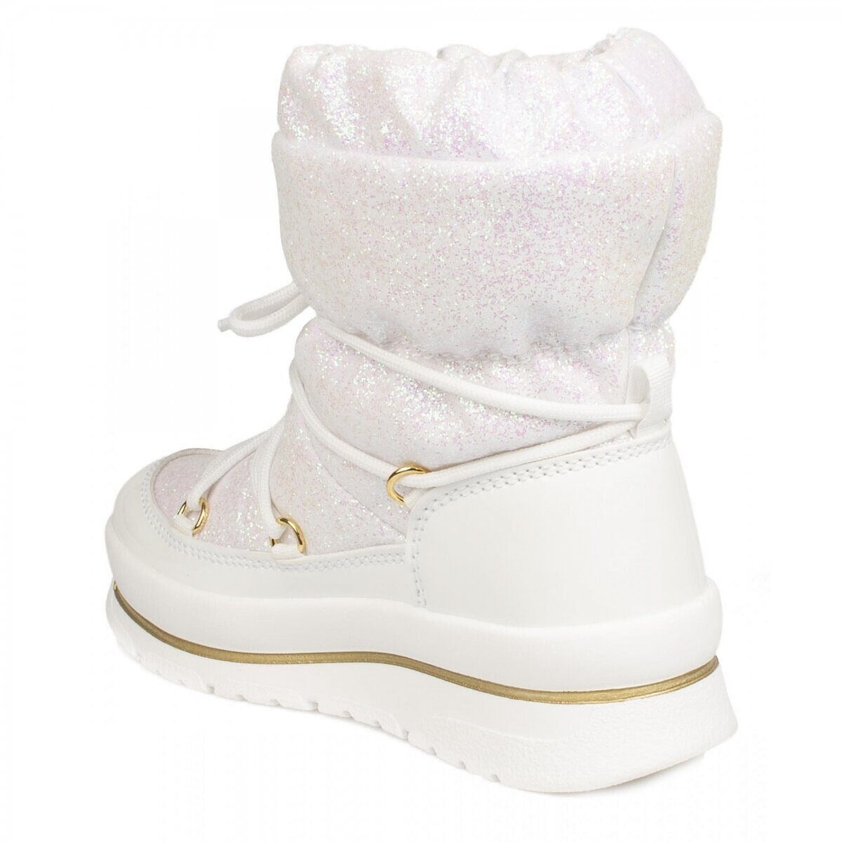 Buckhead Su Geçirmez Kar Botu WaterProof Yetişkin Simli Fairy 1061 WHITE - Buckhead