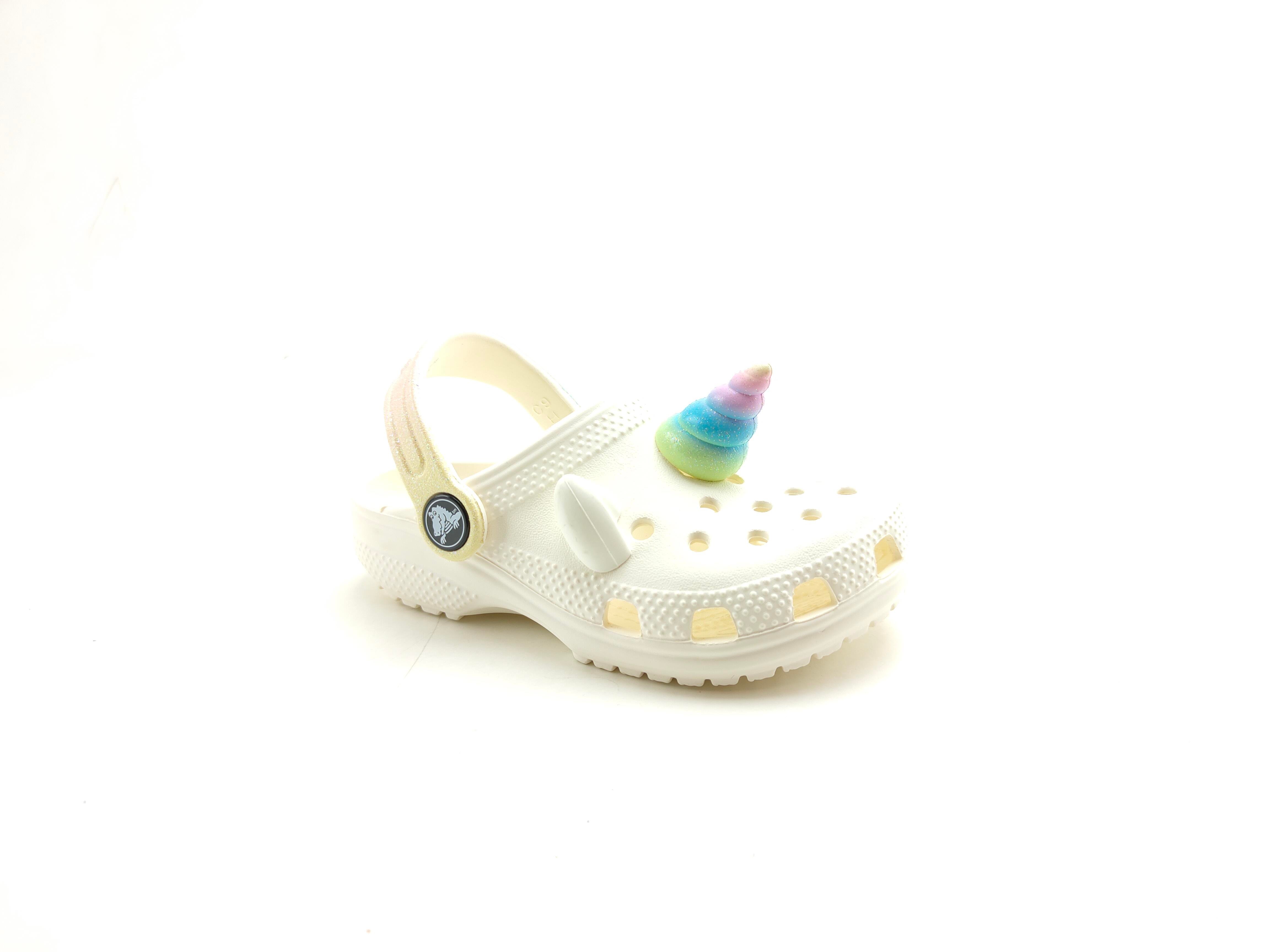Crocs Çocuk Terlik Beyaz Unicorn 209701 - CROCS