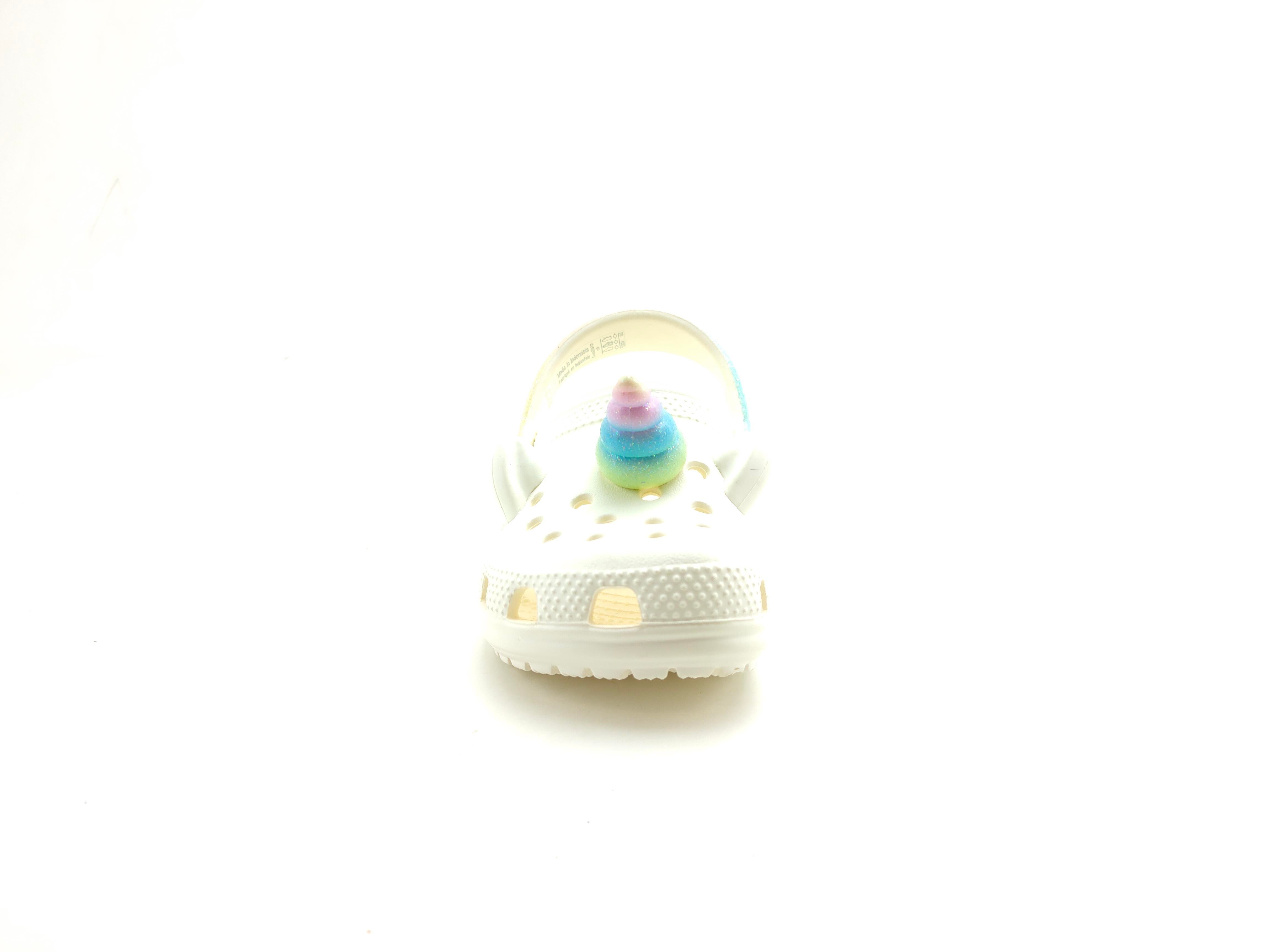Crocs Çocuk Terlik Beyaz Unicorn 209701 - CROCS