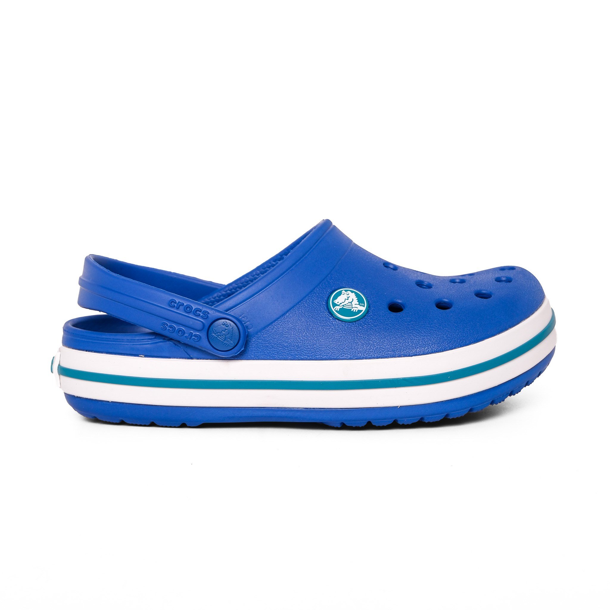 Crocs Çocuk Terlik Crocband Clog K 207006 GÖK MAVİSİ - YEŞİL - Crocs