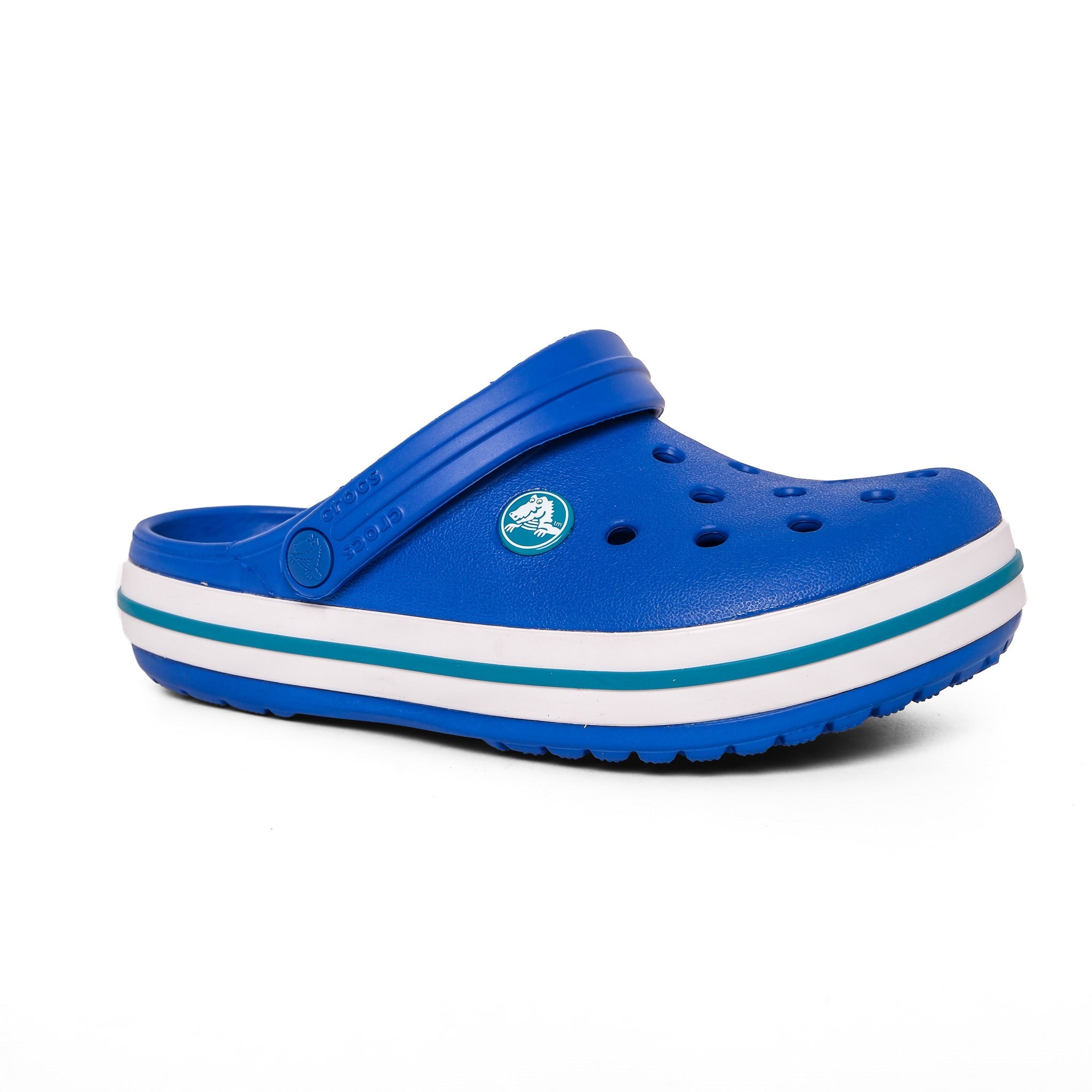 Crocs Çocuk Terlik Crocband Clog K 207006 GÖK MAVİSİ - YEŞİL - Crocs