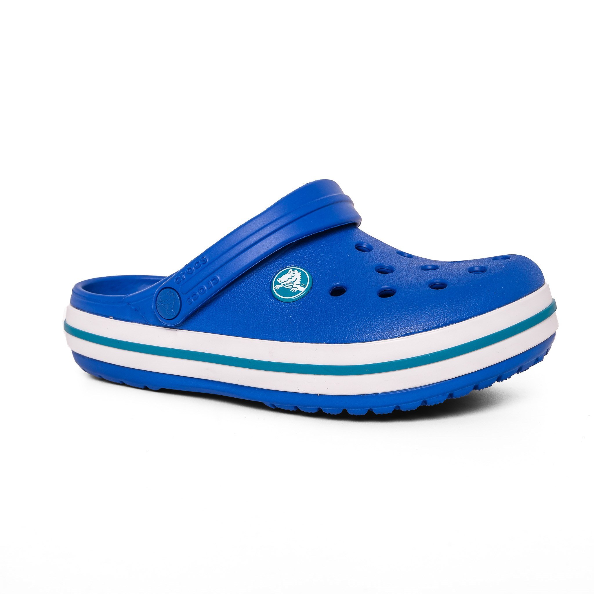 Crocs Çocuk Terlik Crocband Clog T 207005 GÖK MAVİSİ - YEŞİL - Crocs
