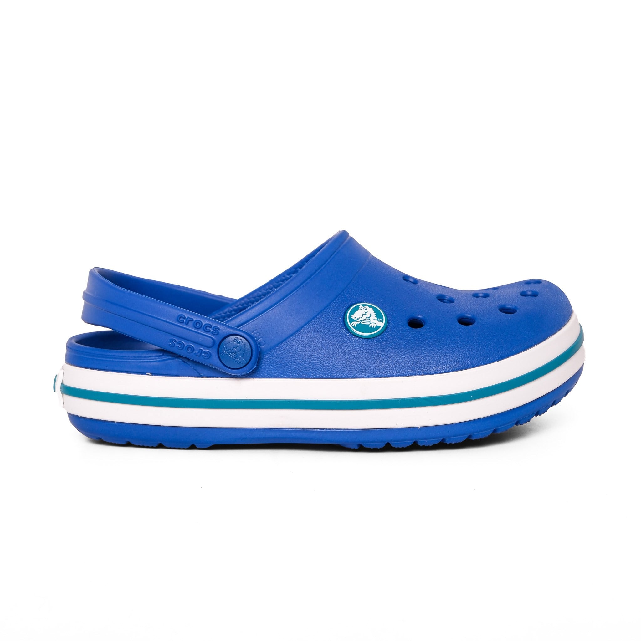 Crocs Çocuk Terlik Crocband Clog T 207005 GÖK MAVİSİ - YEŞİL - Crocs