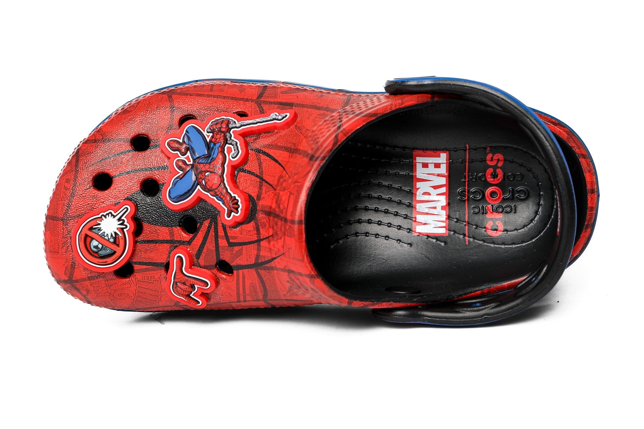 Crocs Çocuk Terlik Spiderweb Classic Clog K 211409 KIRMIZI-LACİ - Crocs