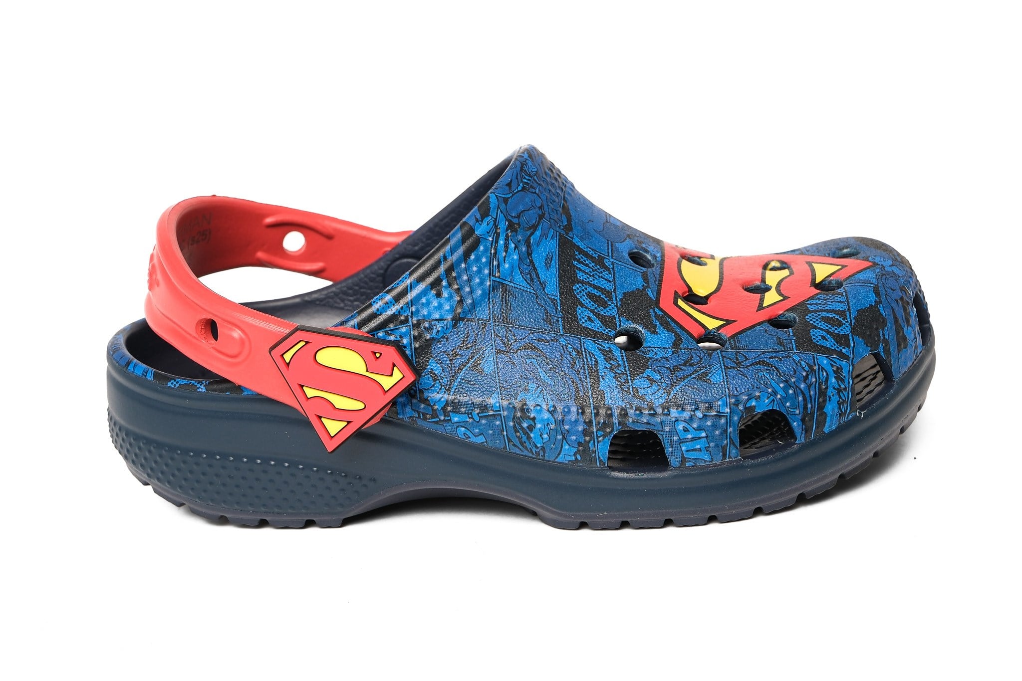 Crocs Çocuk Terlik Superman Classic Clog K 211132 MAVİ - KIRMIZI - Crocs
