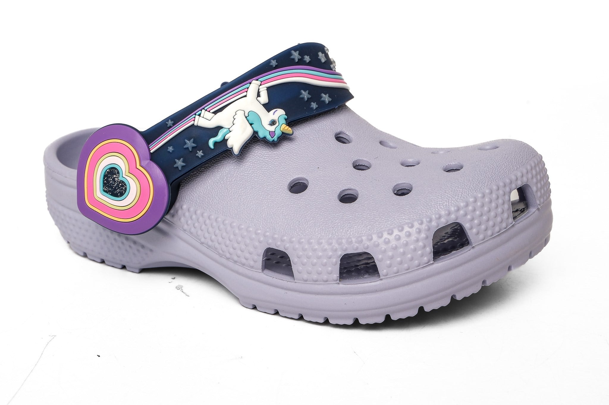 Crocs Çocuk Terlik Unicorn Classic Clog Işıklı 211892 LİLA - Crocs