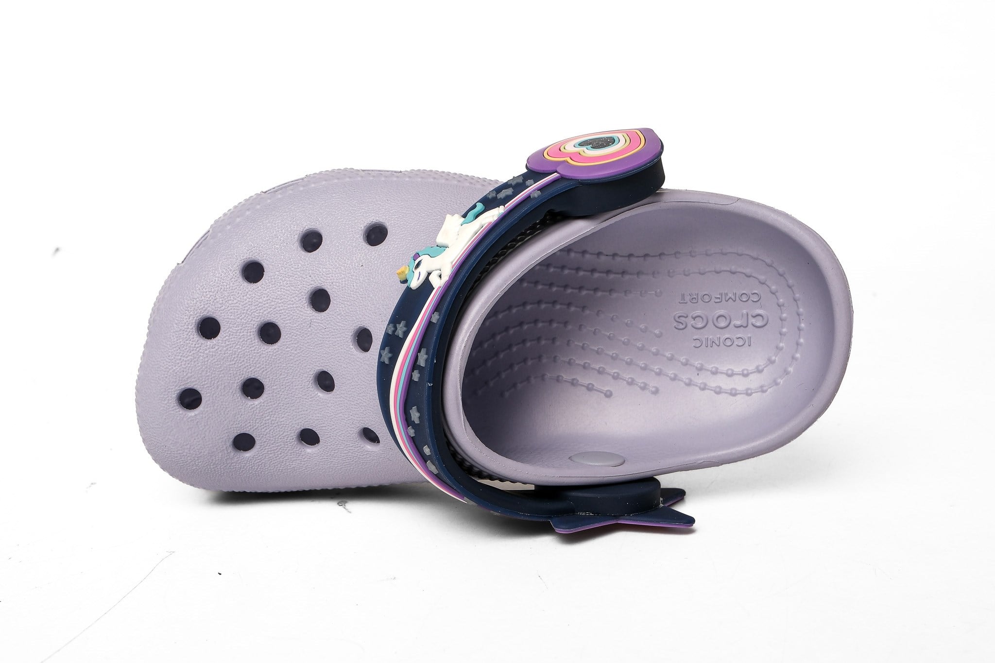 Crocs Çocuk Terlik Unicorn Classic Clog Işıklı 211892 LİLA - Crocs