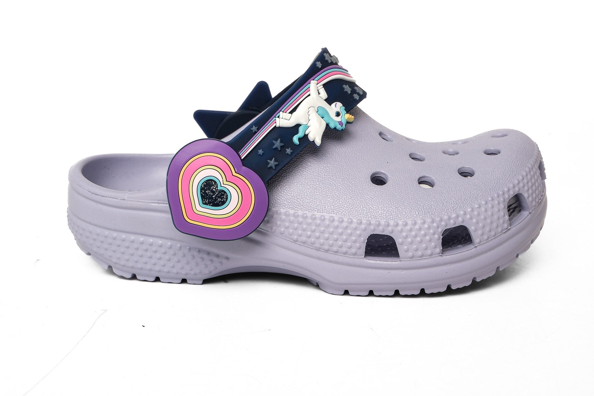 Crocs Çocuk Terlik Unicorn Classic Clog Işıklı 211892 LİLA - Crocs