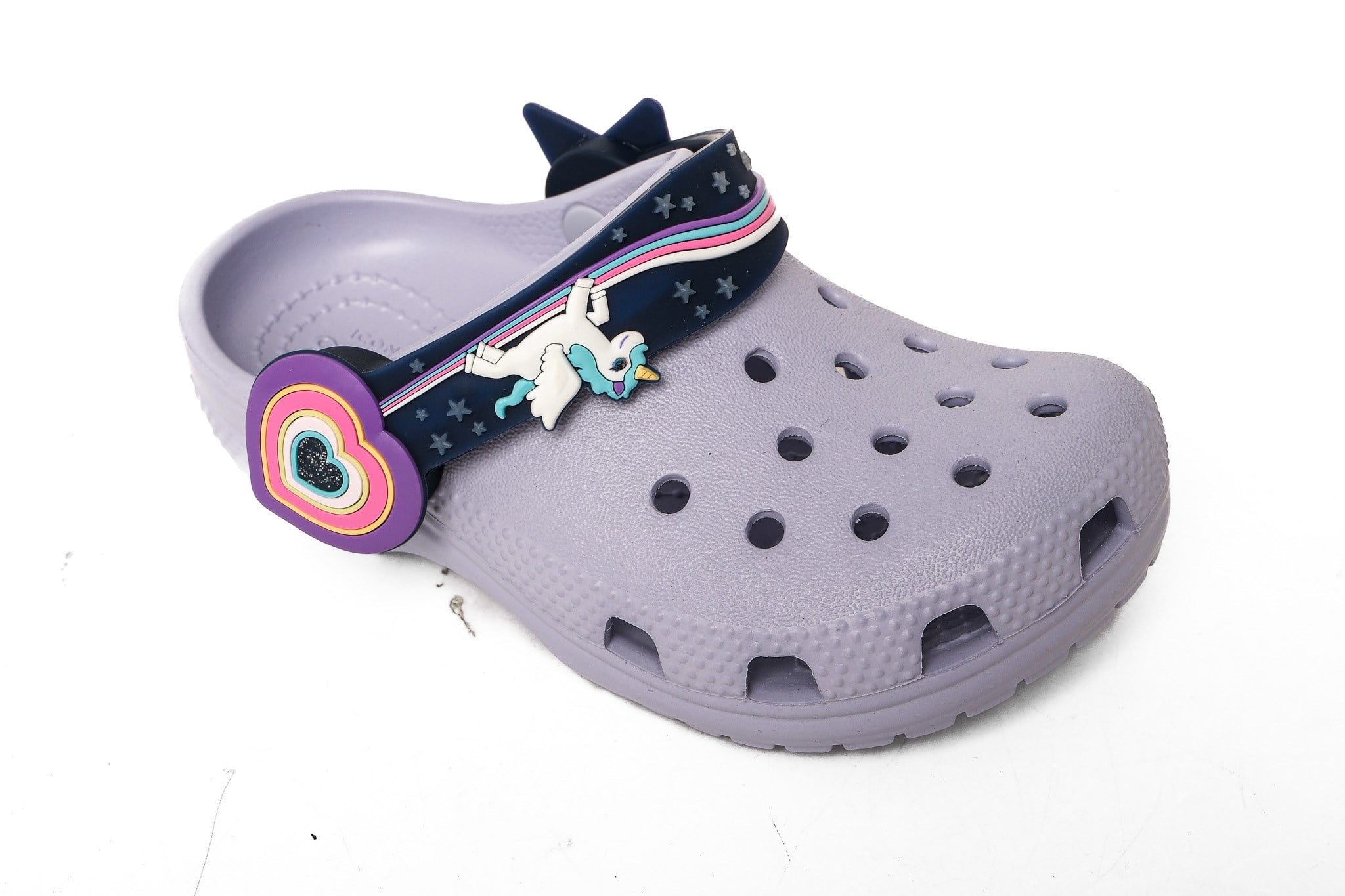 Crocs Çocuk Terlik Unicorn Classic Clog Işıklı 211892 LİLA - Crocs