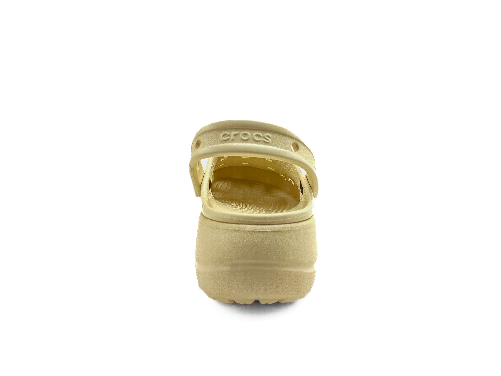 Crocs Terlik Baya Clog Platform 208186 KREM - Crocs