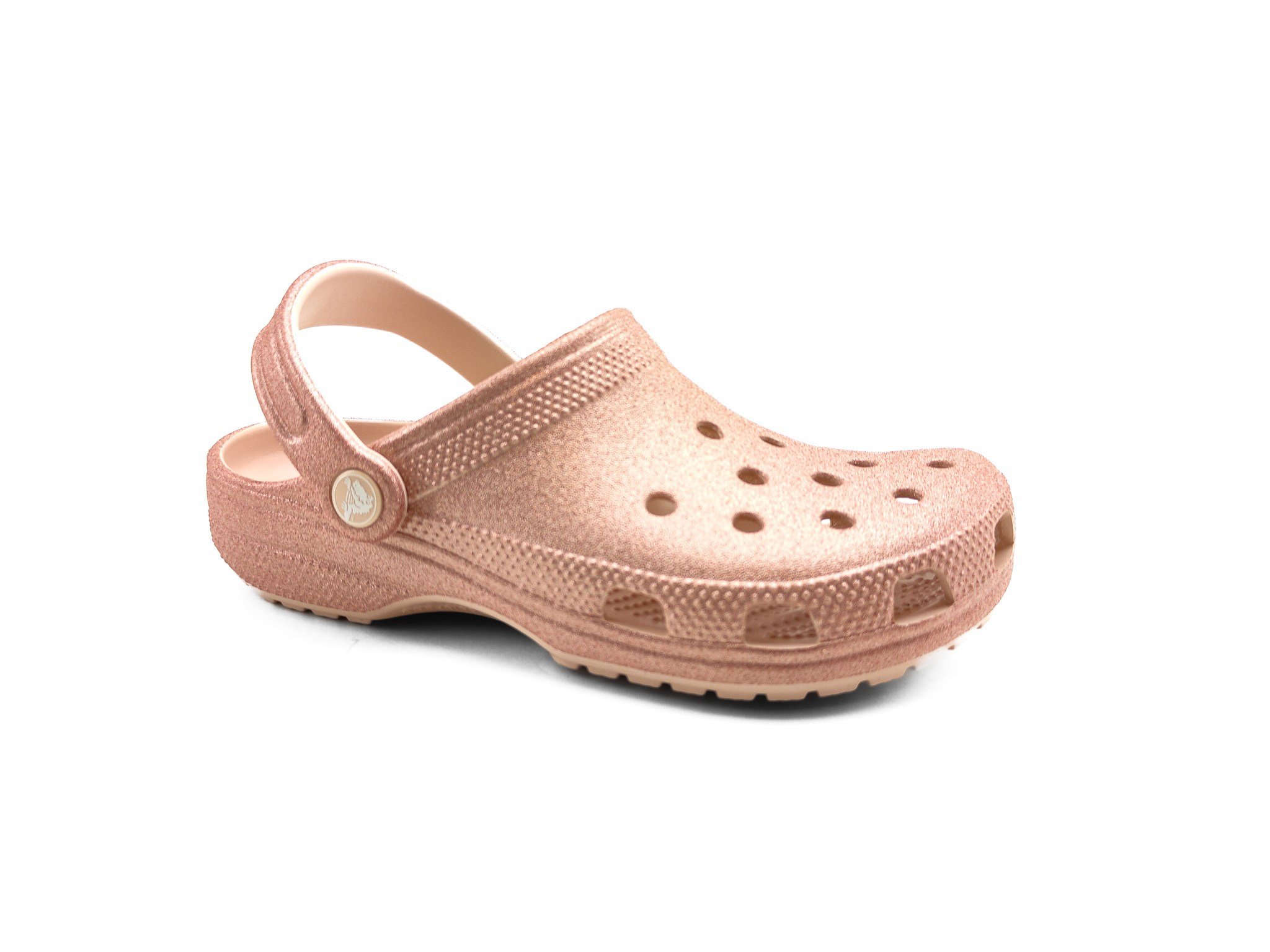 Crocs Terlik Classic Glitter Clog 205942 QUARTZ - Crocs