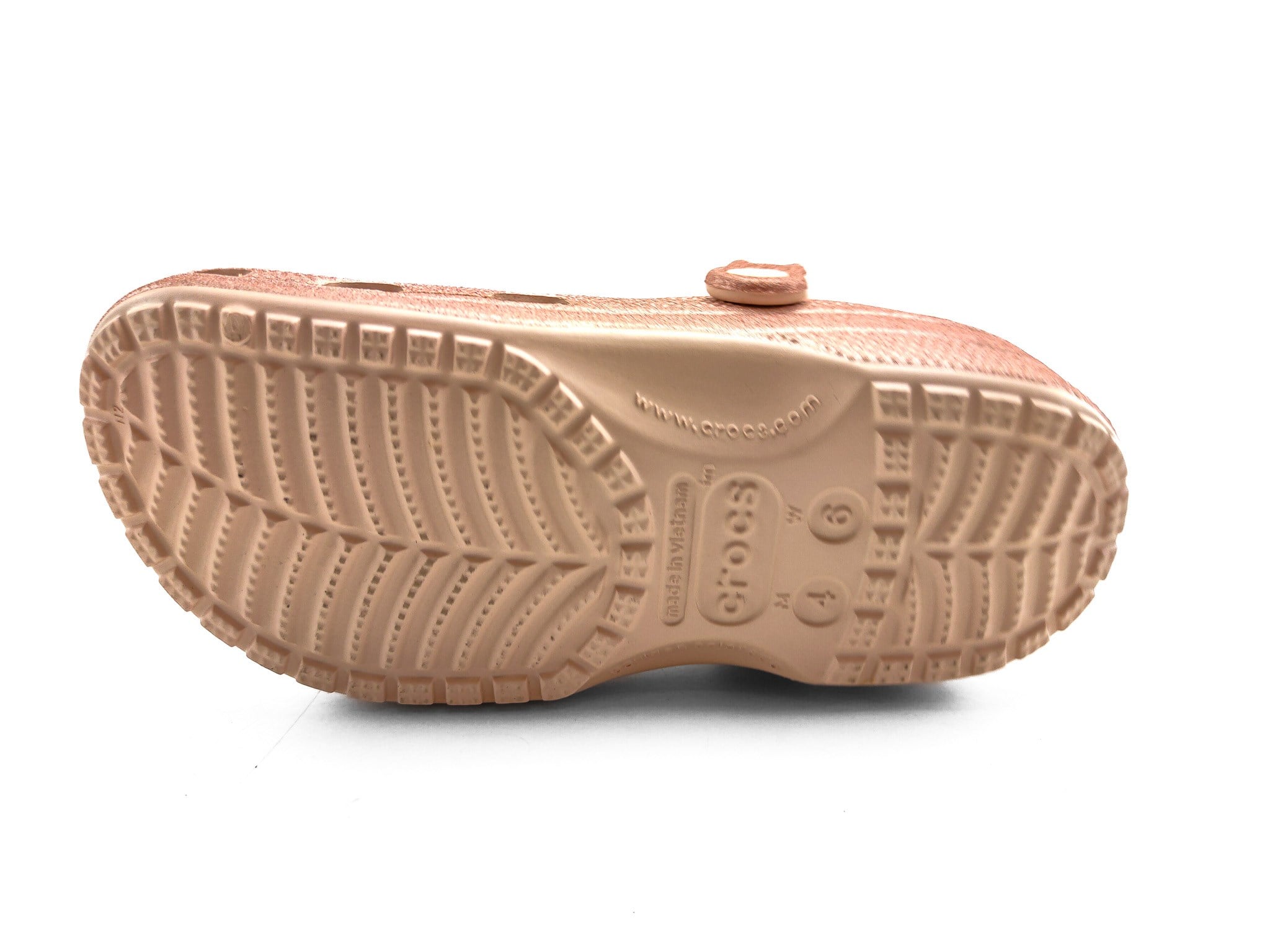 Crocs Terlik Classic Glitter Clog 205942 QUARTZ - Crocs