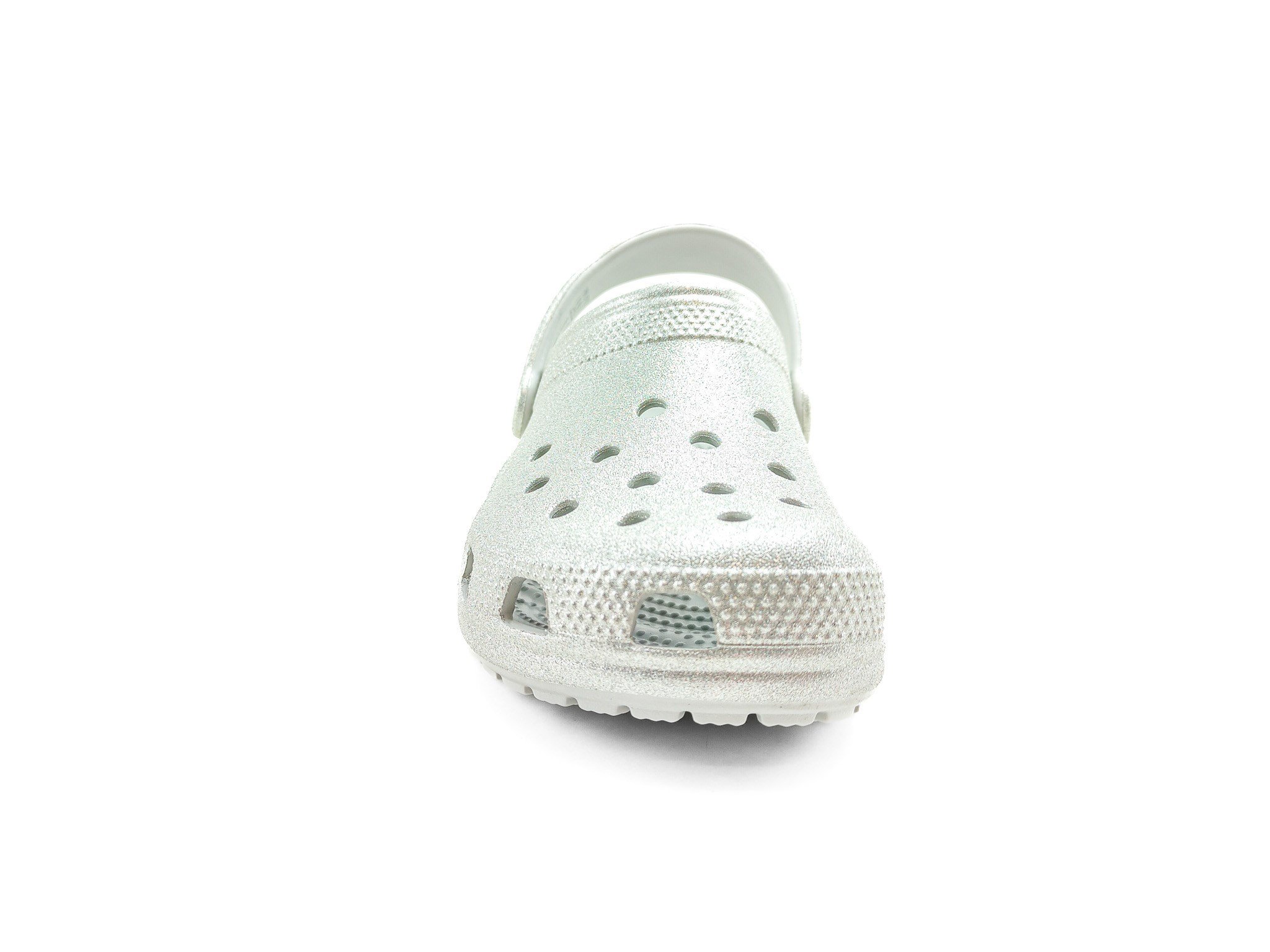 Crocs Terlik Classic Glitter Clog 205942 SİLVER - Crocs