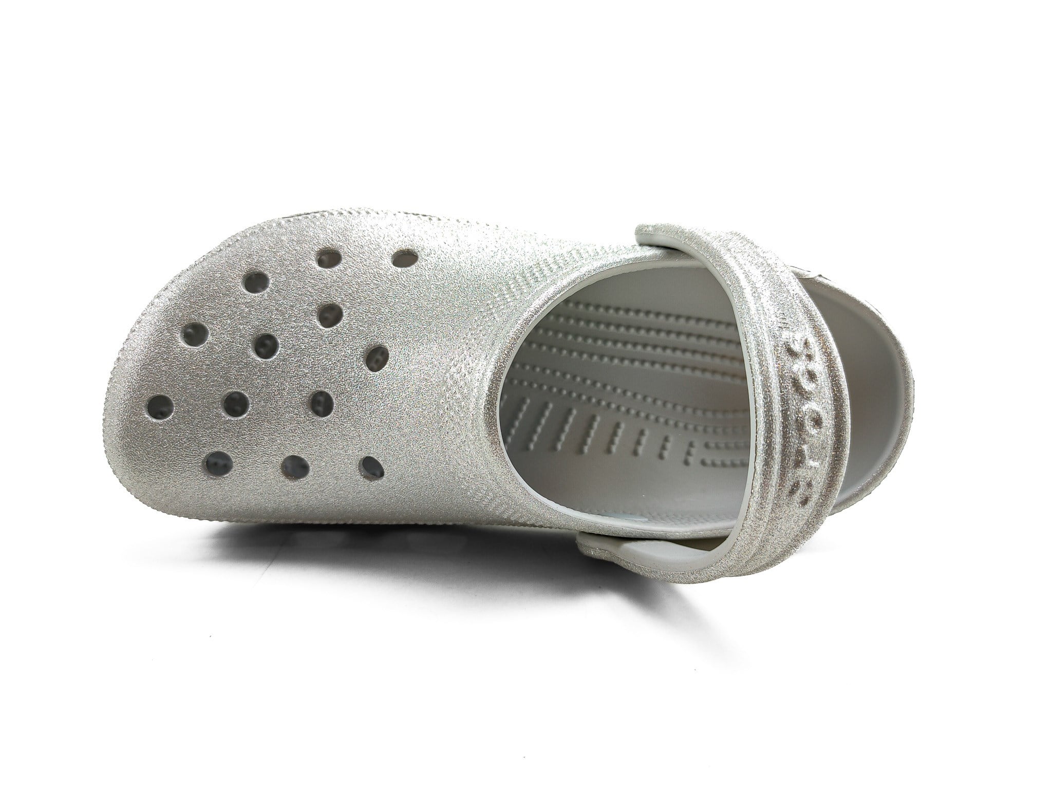Crocs Terlik Classic Glitter Clog 205942 SİLVER - Crocs