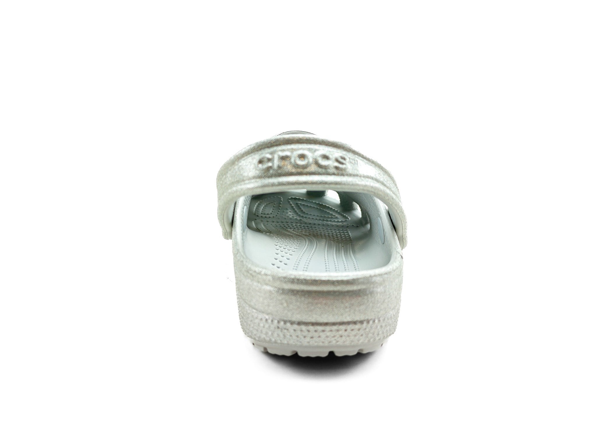 Crocs Terlik Classic Glitter Clog 205942 SİLVER - Crocs