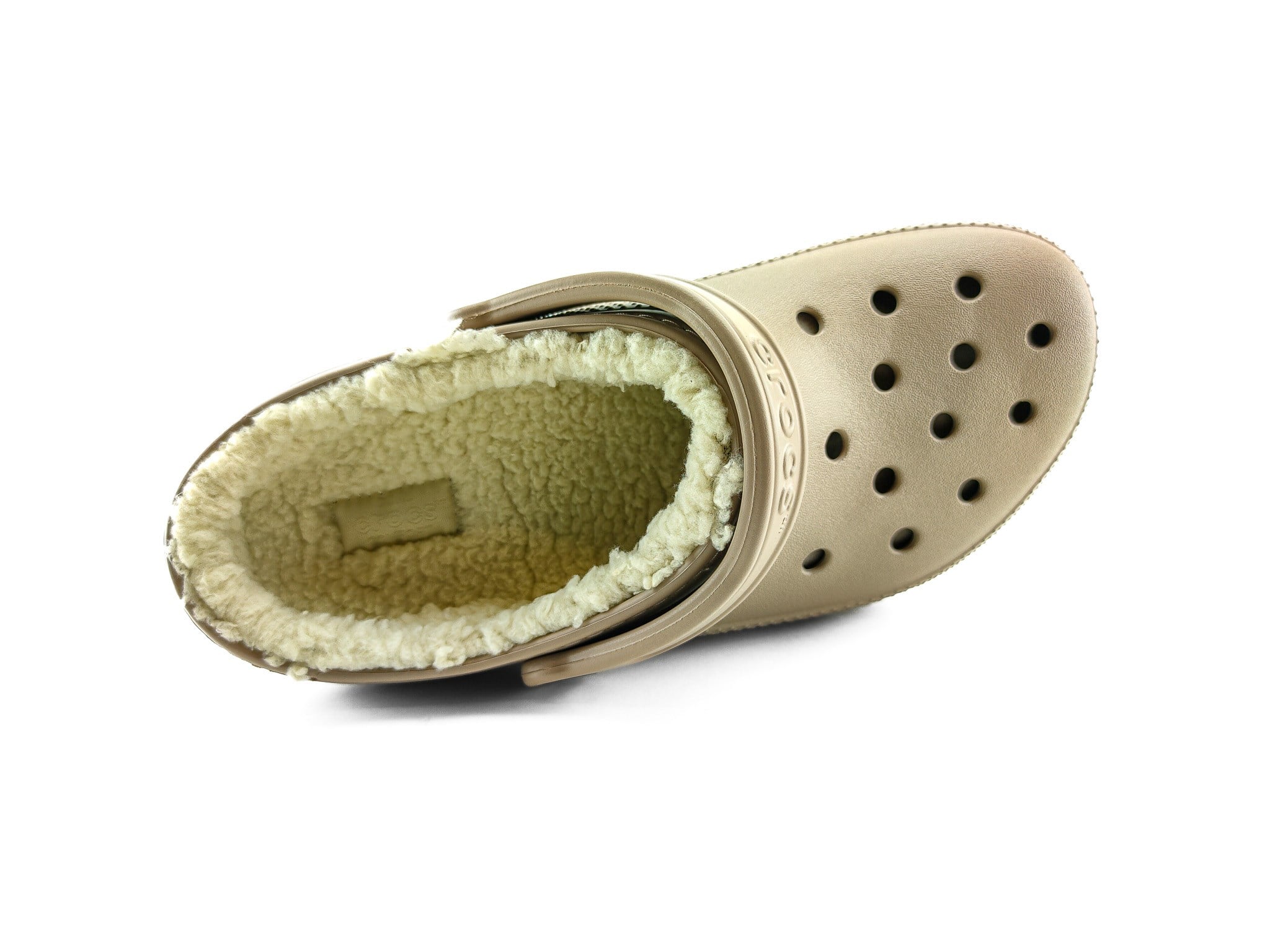 Crocs Terlik Classic Lined Kürklü 203591 VİZON - Crocs
