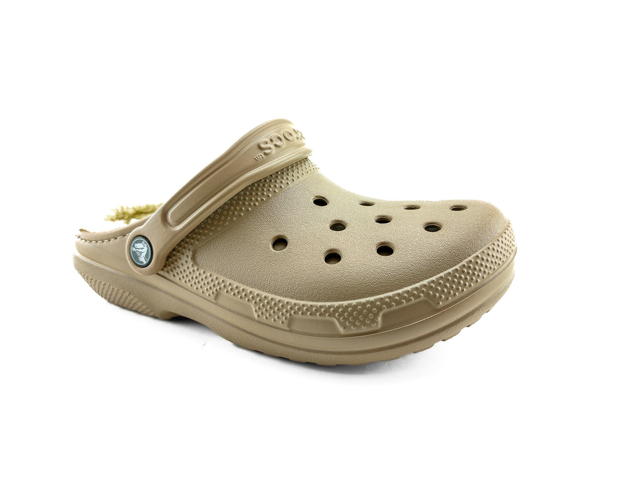 Crocs Terlik Classic Lined Kürklü 203591 VİZON - Crocs