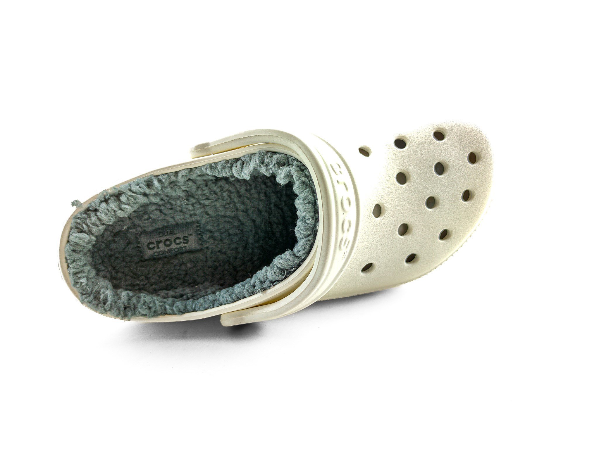 Crocs Terlik Classic Lined Kürklü 203591 BEYAZ - Crocs